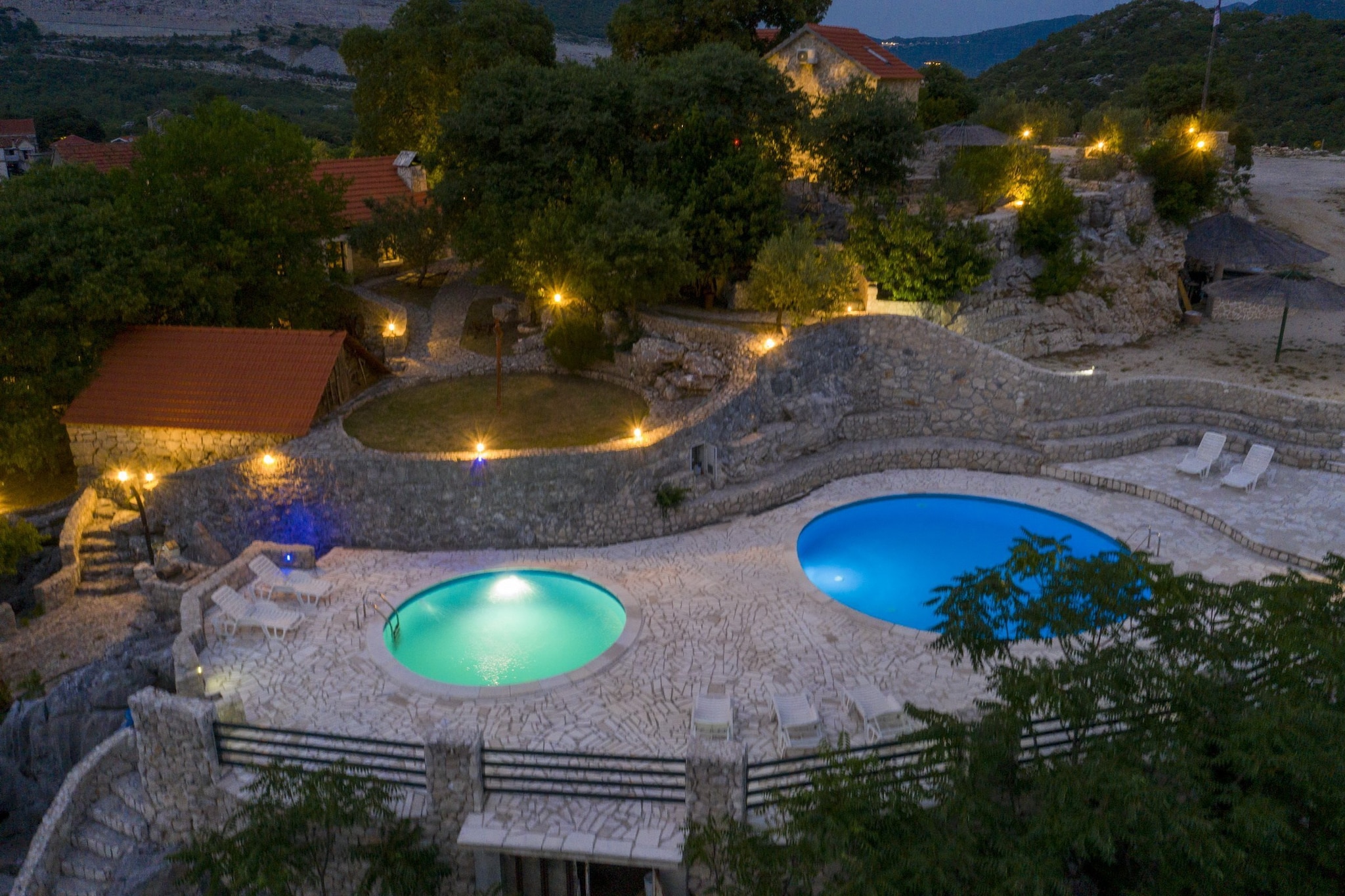 Rustical Resort Kokorići with Shared Outdoor Swimming Pool - One Bedroom Apartment-Vue