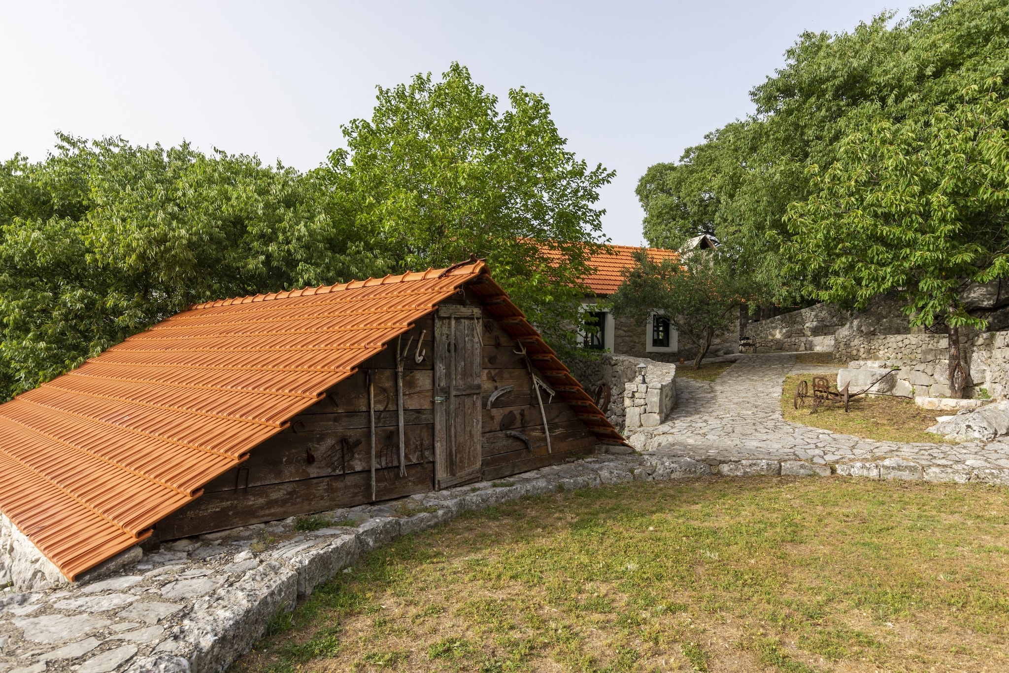 Rustical Resort Kokorići with Shared Outdoor Swimming Pool - One Bedroom Apartment with Terrace-Extérieur