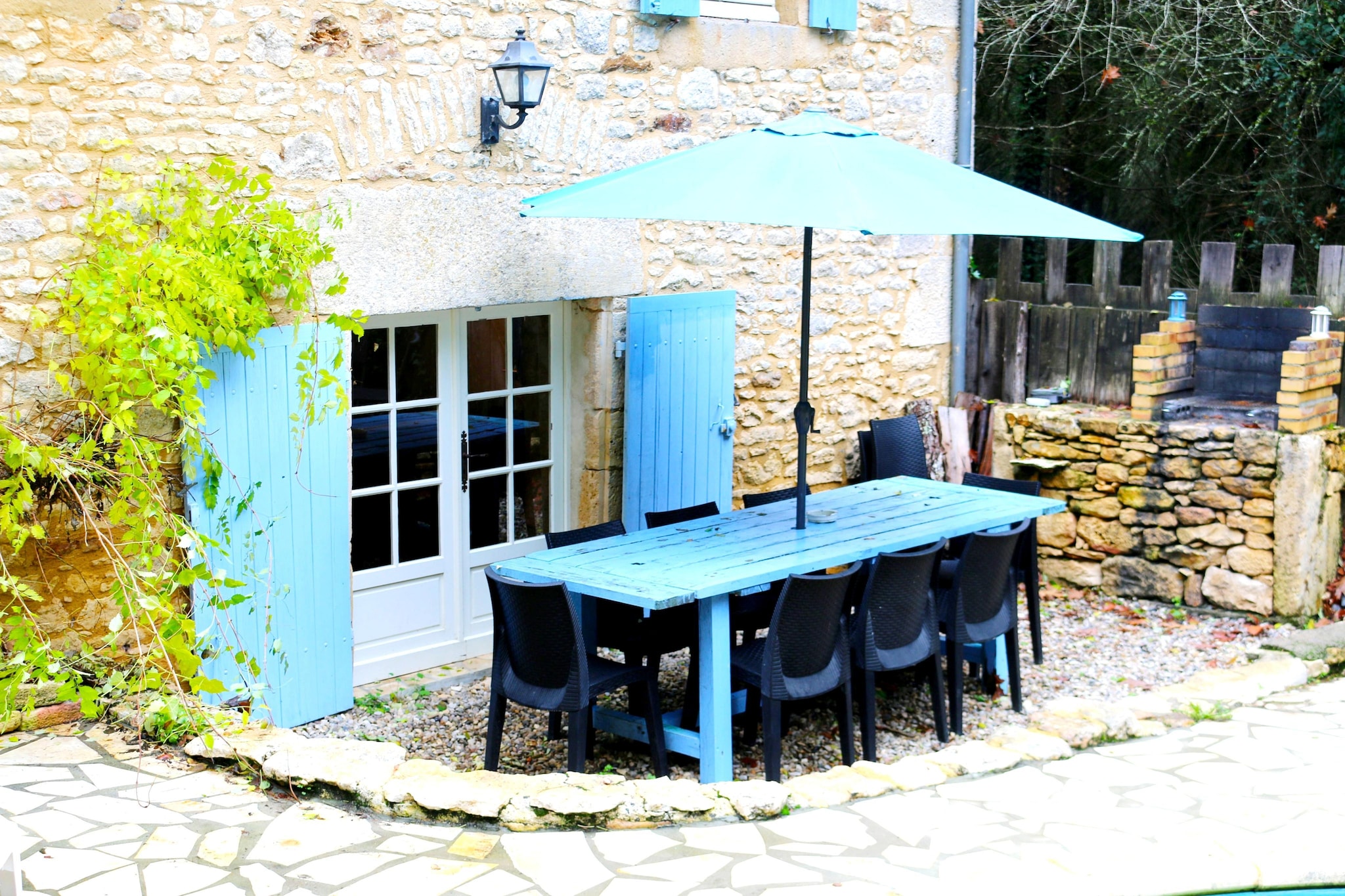 Gite Traban Bas-Terrasbalkon