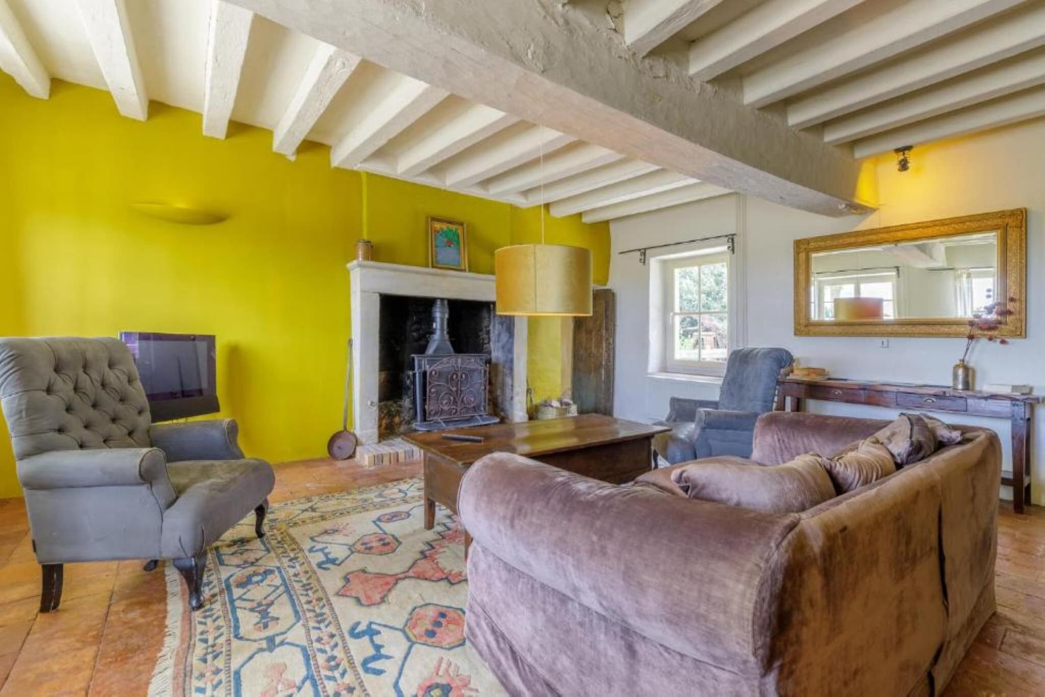 Chateau Feny-Woonkamer