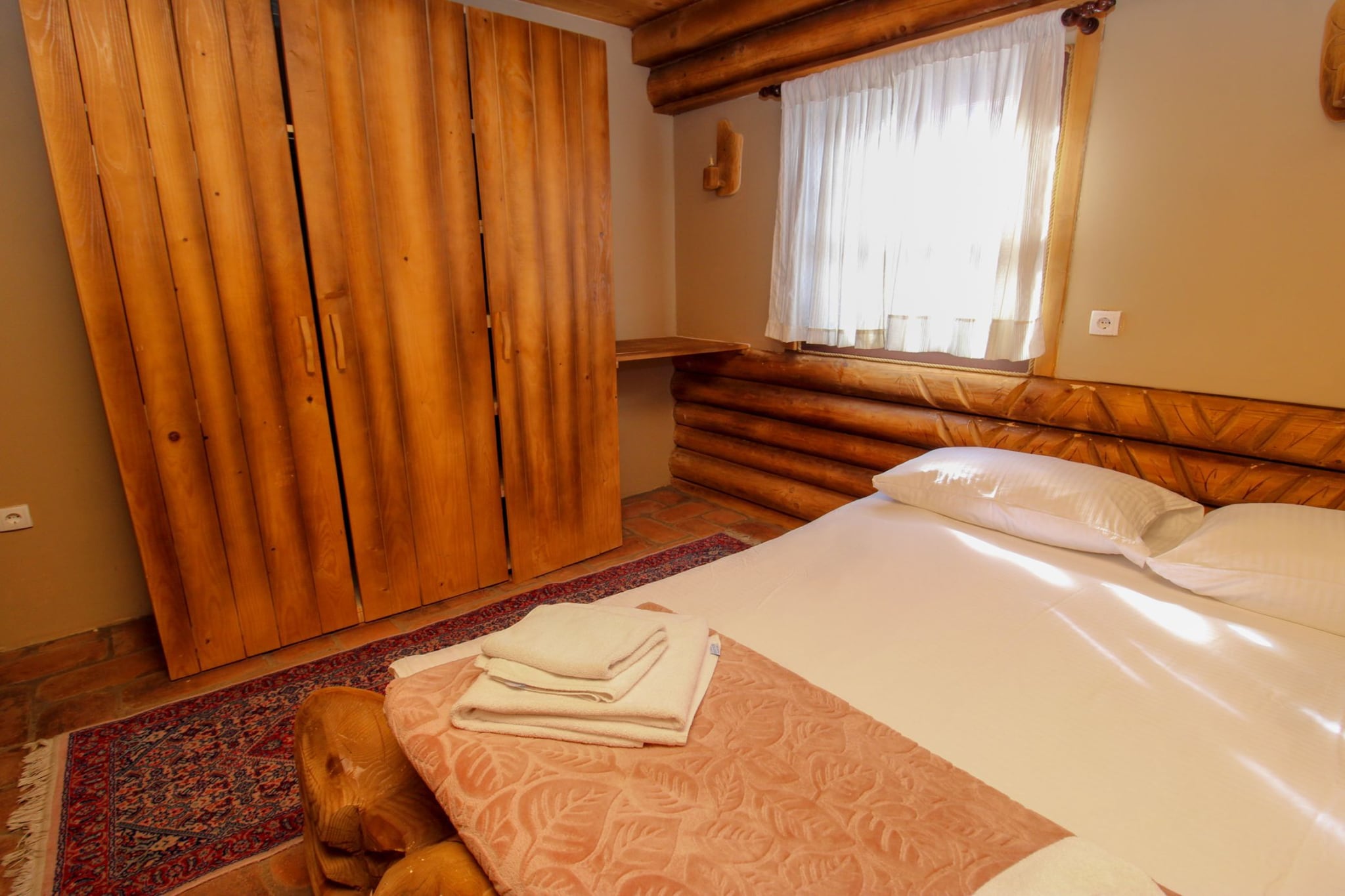 Ethno Village Dolina Mira - Two Bedroom Holiday Home (Romanija)-Slaapkamer