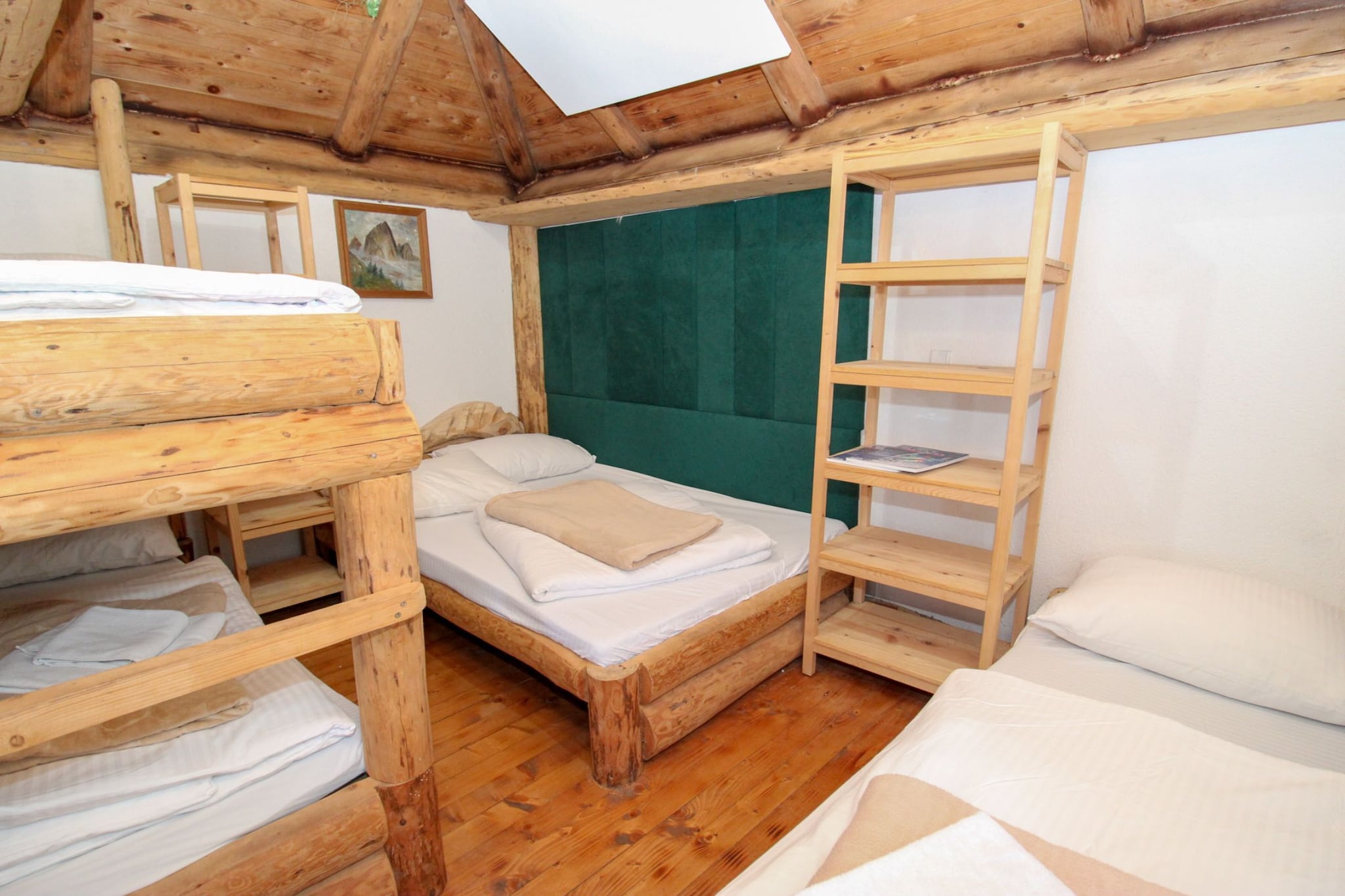 Ethno Village Dolina Mira - One Bedroom Holiday Home (Mala Koliba)-Slaapkamer