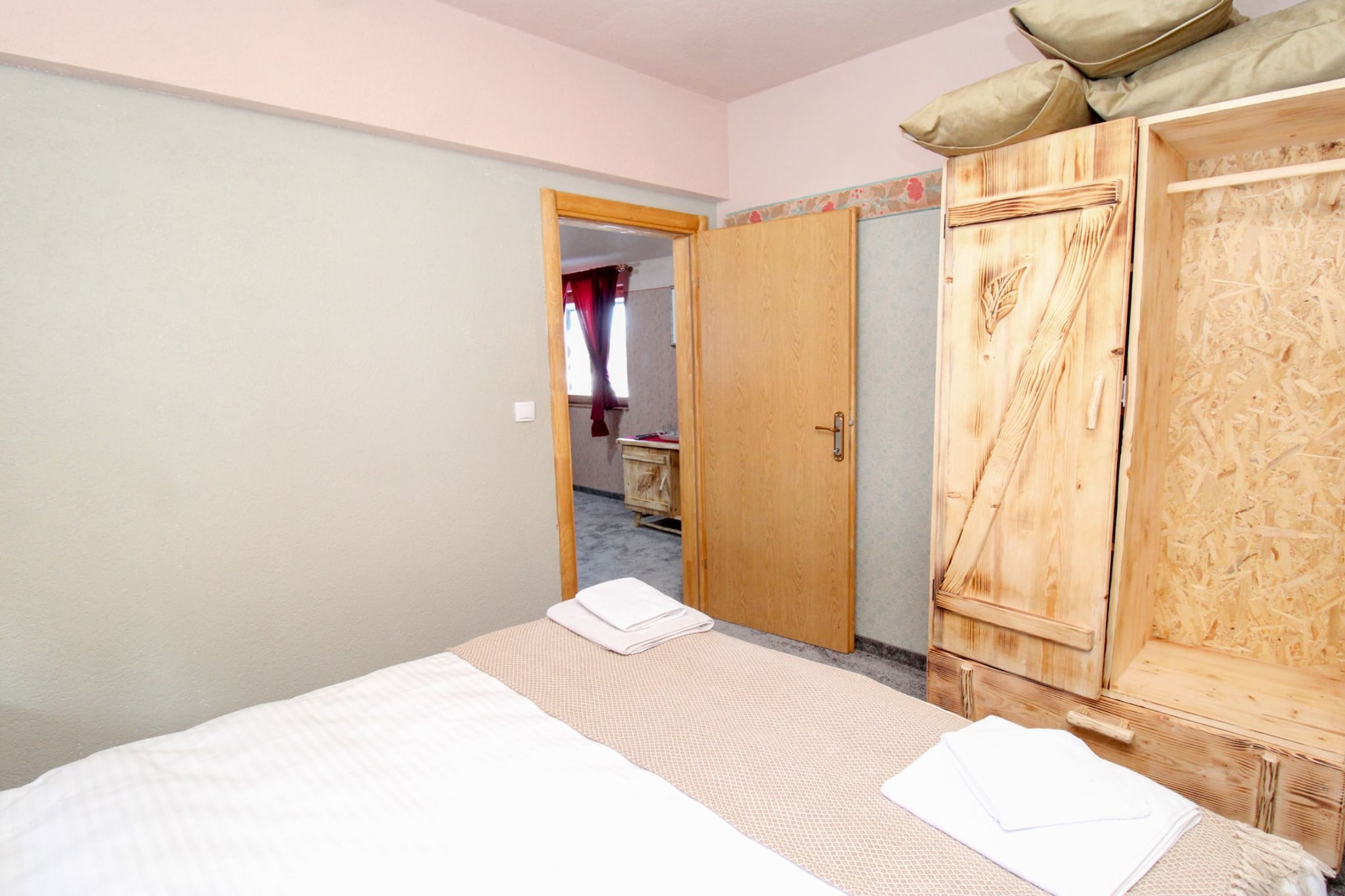 Ethno Village Dolina Mira - One Bedroom Holiday Home (Miljacka)-Slaapkamer
