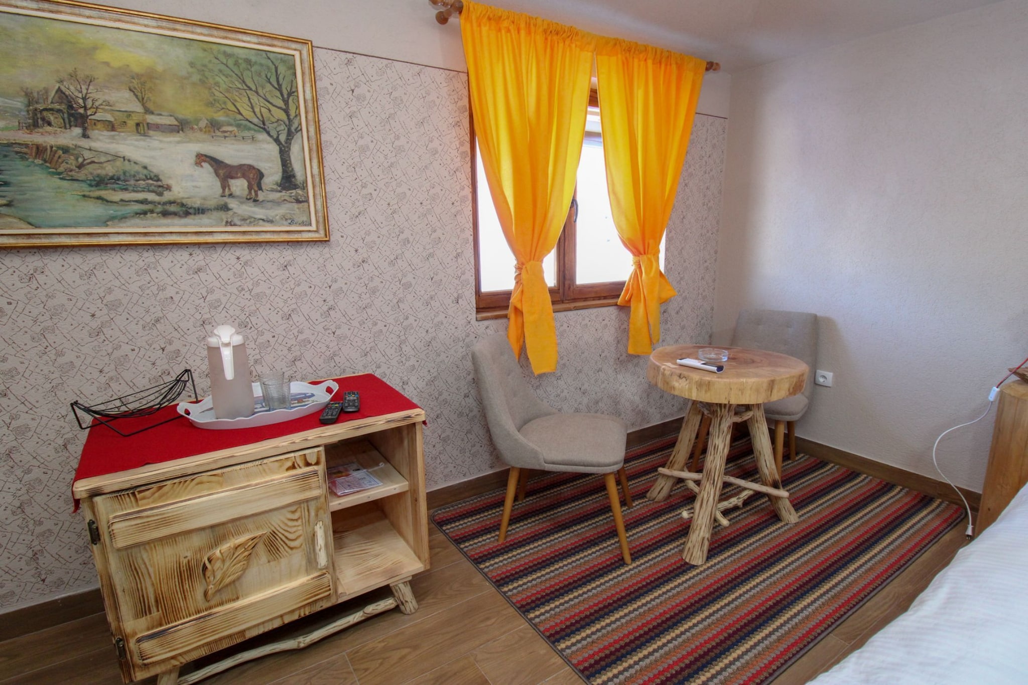 Ethno Village Dolina Mira - One Bedroom Holiday Home (Drina)-Binnen