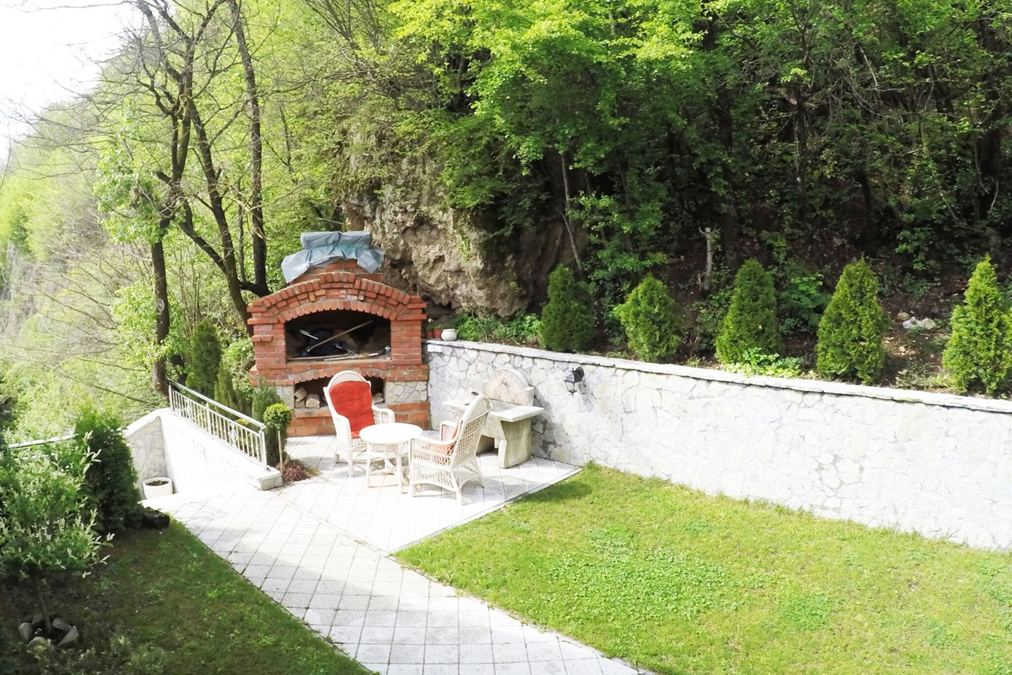 Apartments A&D - Superior One Bedroom Apartment with Terrace and River View (Deni)-Terrasse