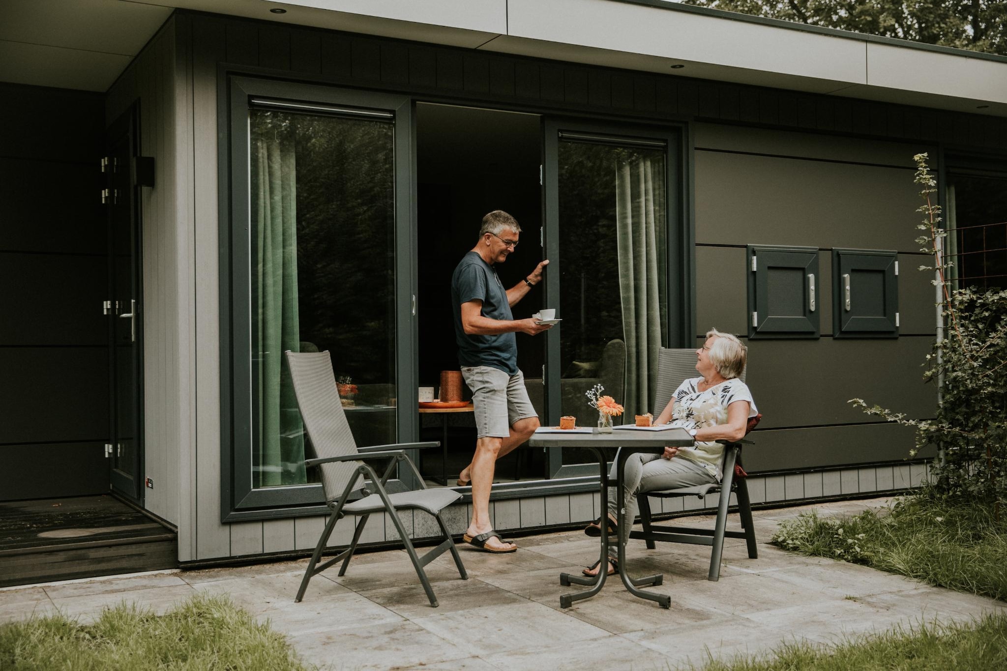 Luxe loft  2 persoons-Terras