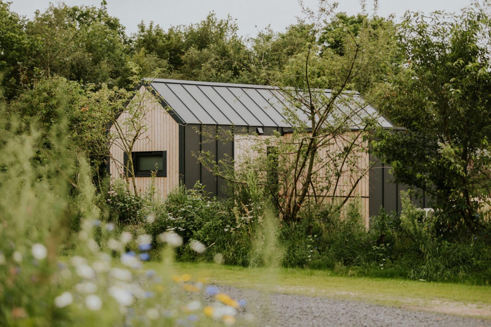 Tiny house XL | 2-4 persoons-Extérieur été