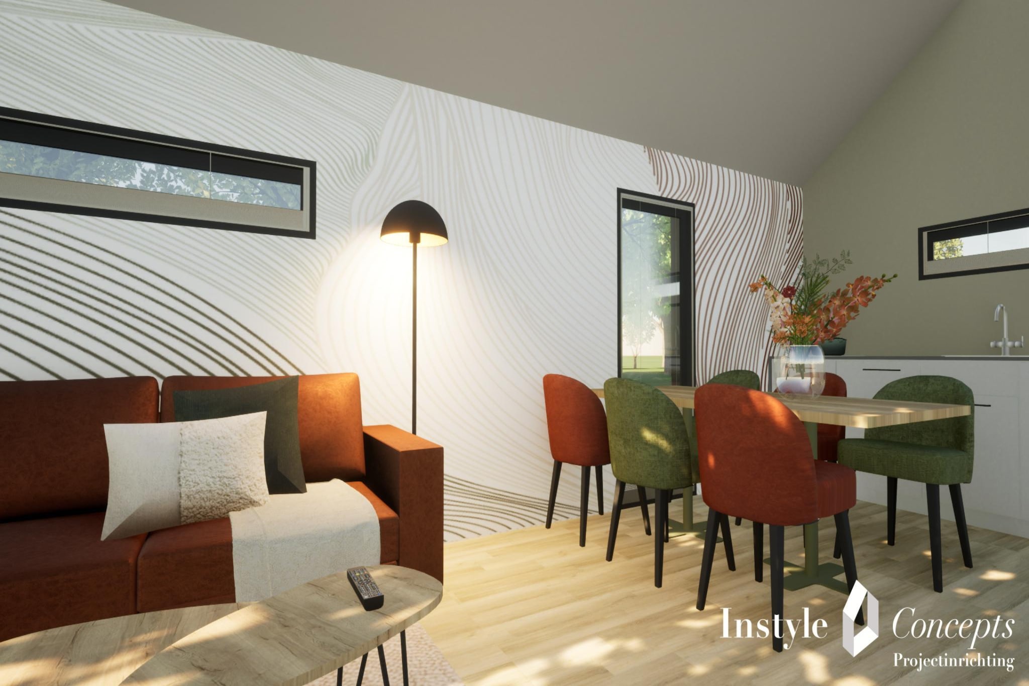 Cozy 6-person lodge by the fishing pond.