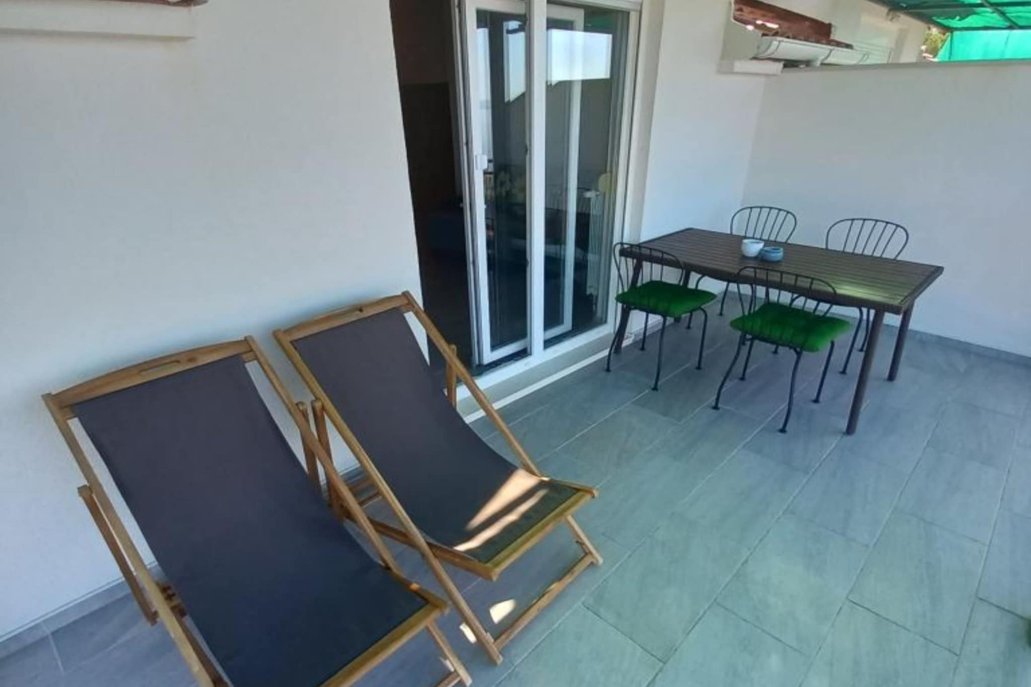 Superior One Bedroom Apartment with Balcony and Sea View-Terrasse/Balkon