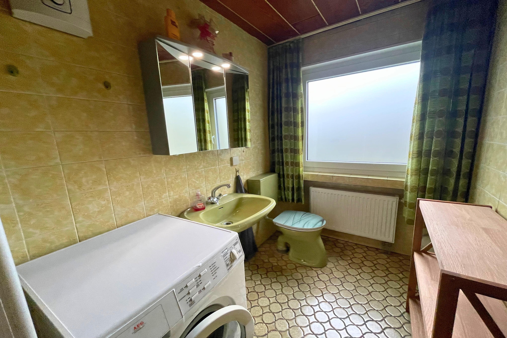 Ferienhaus Birresborn-Badkamer