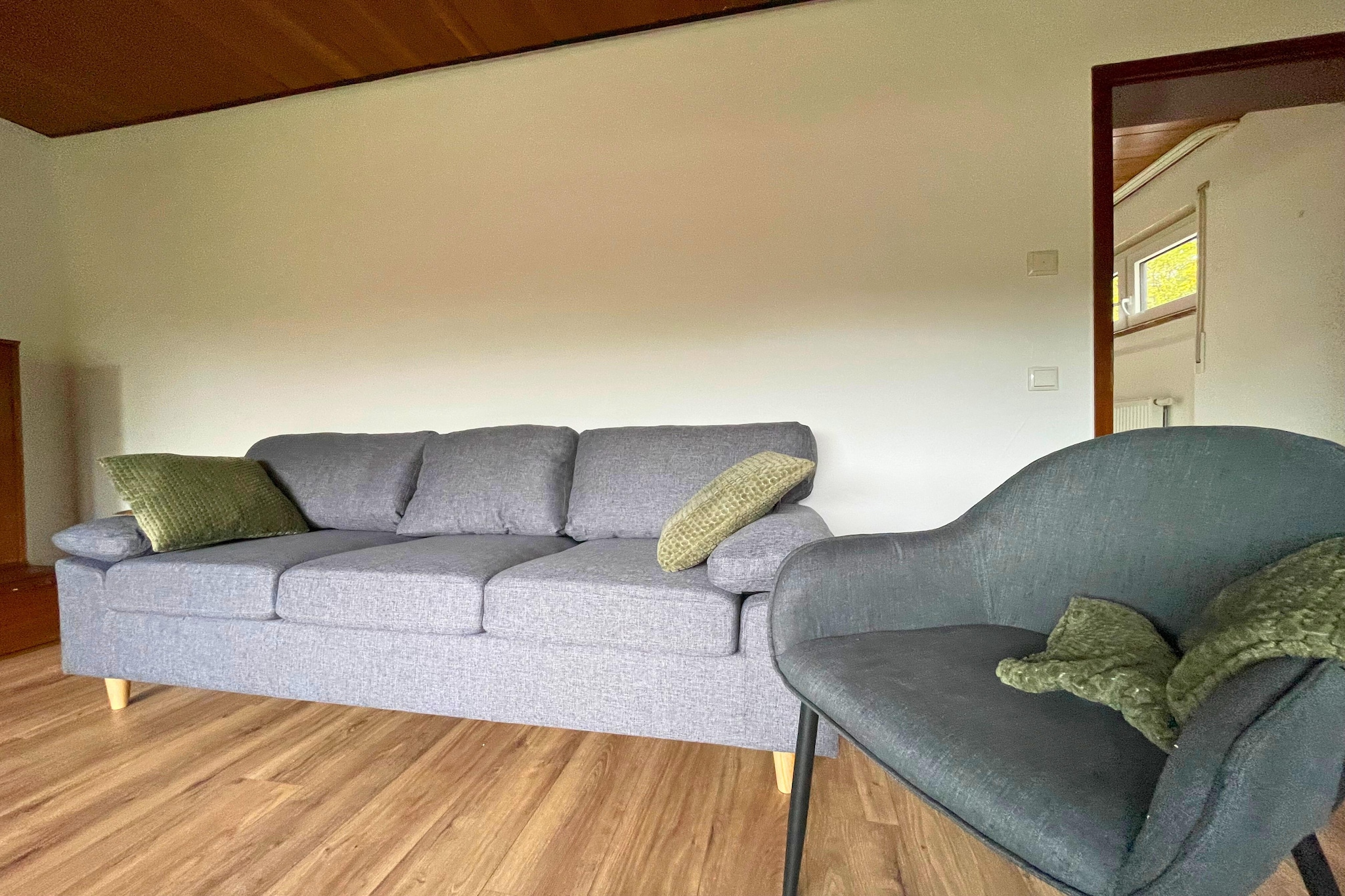 Ferienhaus Birresborn-Woonkamer