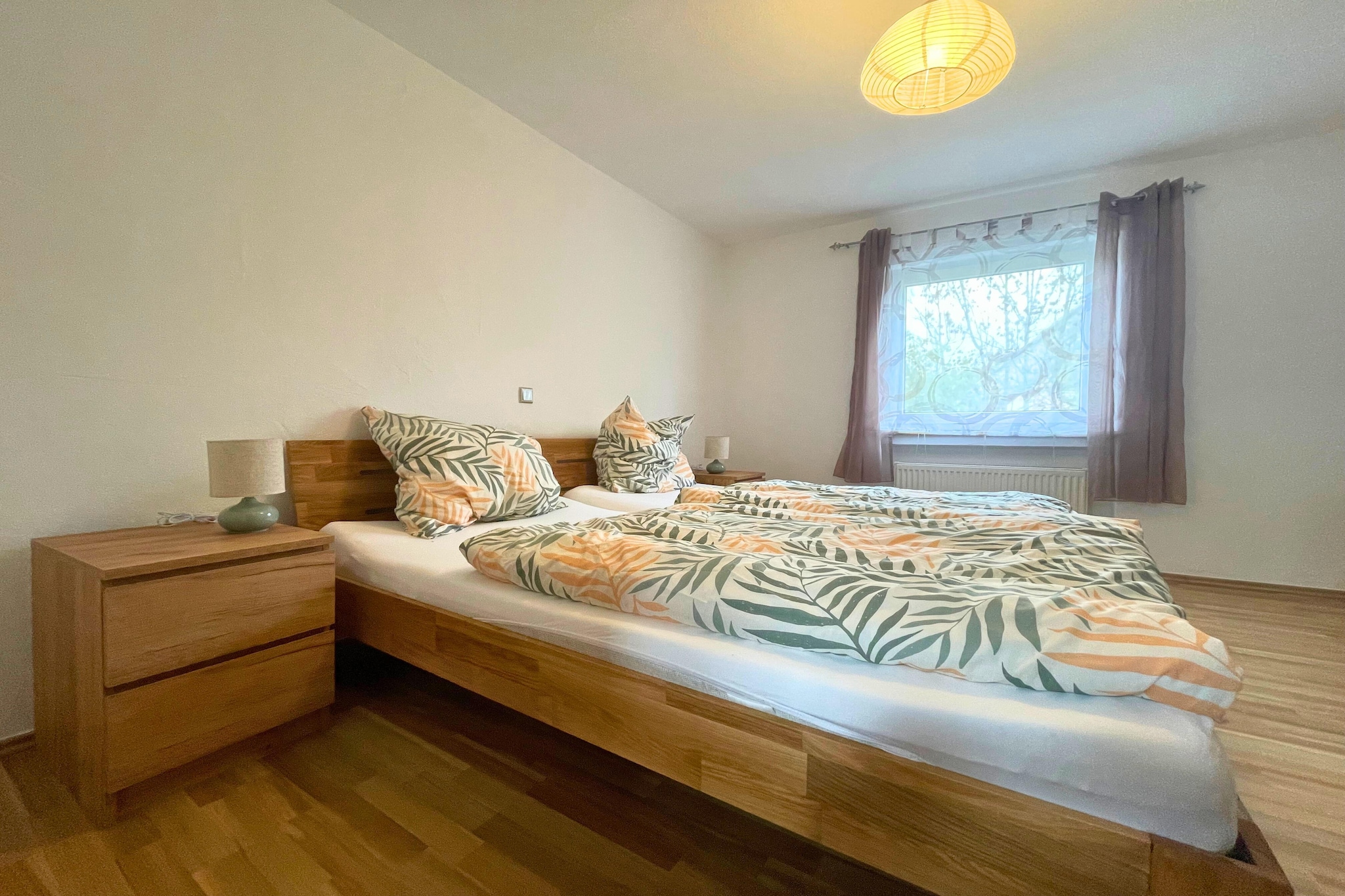 Ferienhaus Birresborn-Slaapkamer