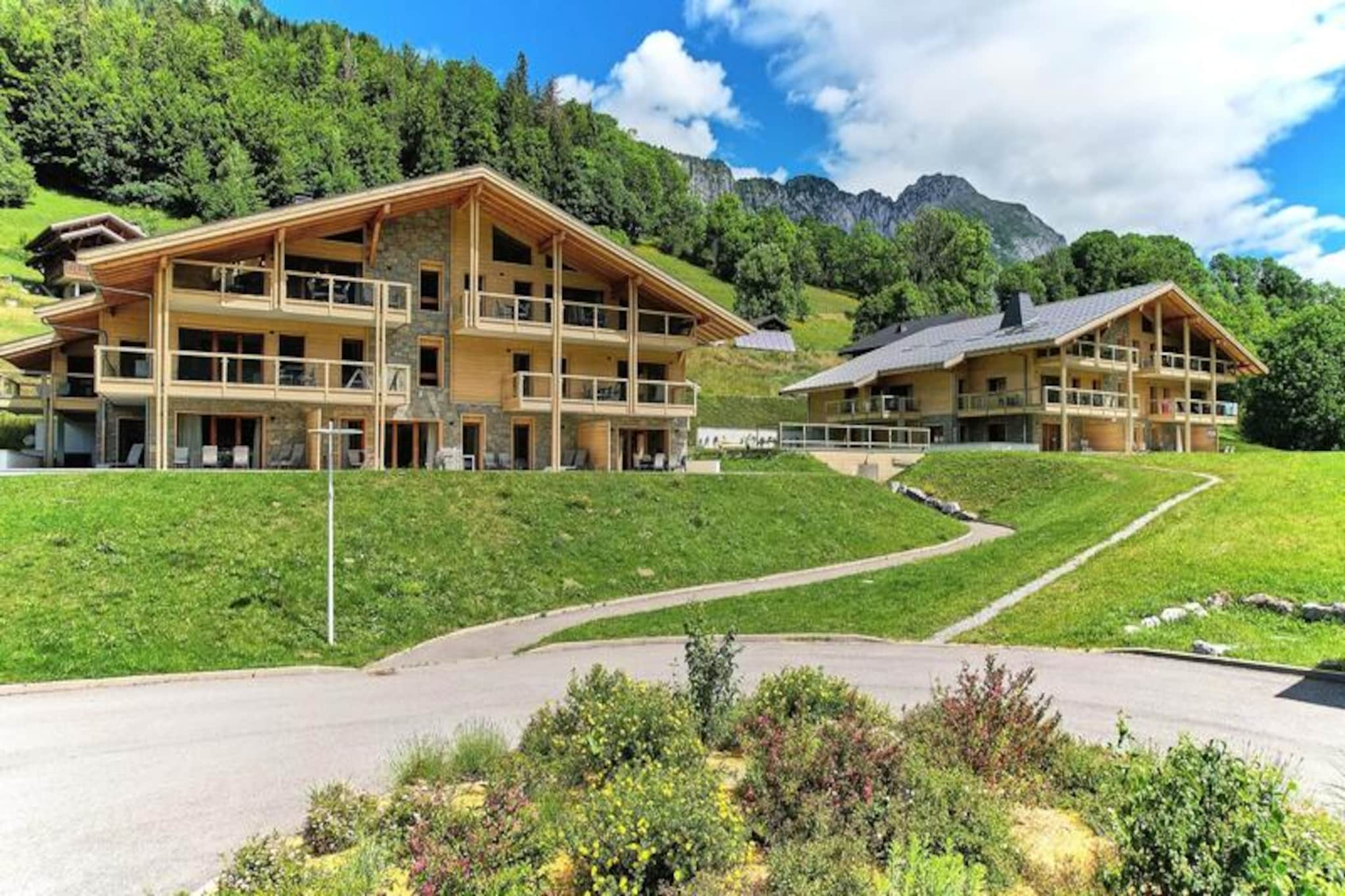 Apartment in Alps with Pool and Jacuzzi