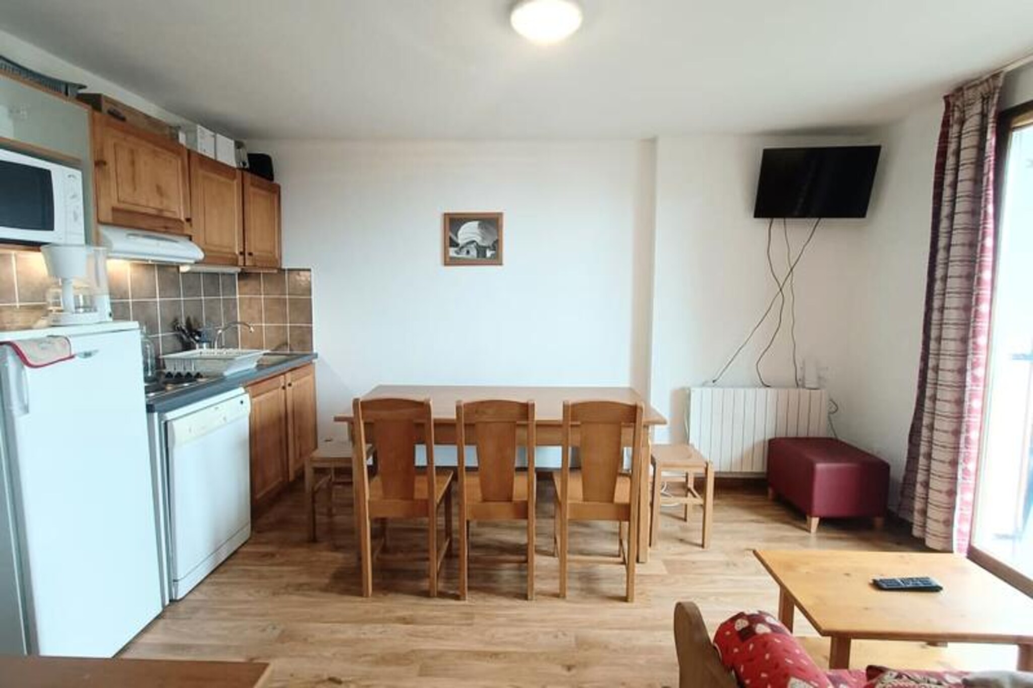 Apartment in Albiez with Ski Slope Access