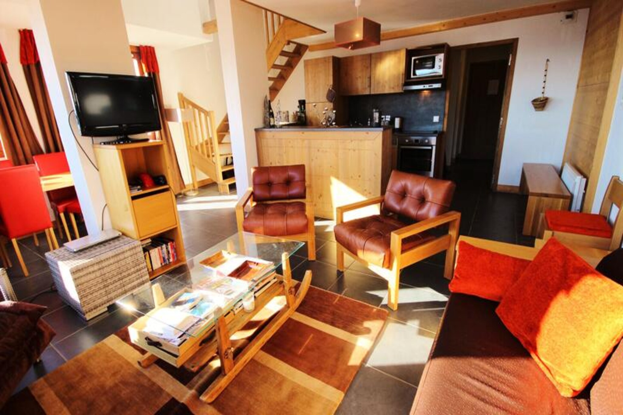 Apartment in Arc 1600 with Ski Lift Access
