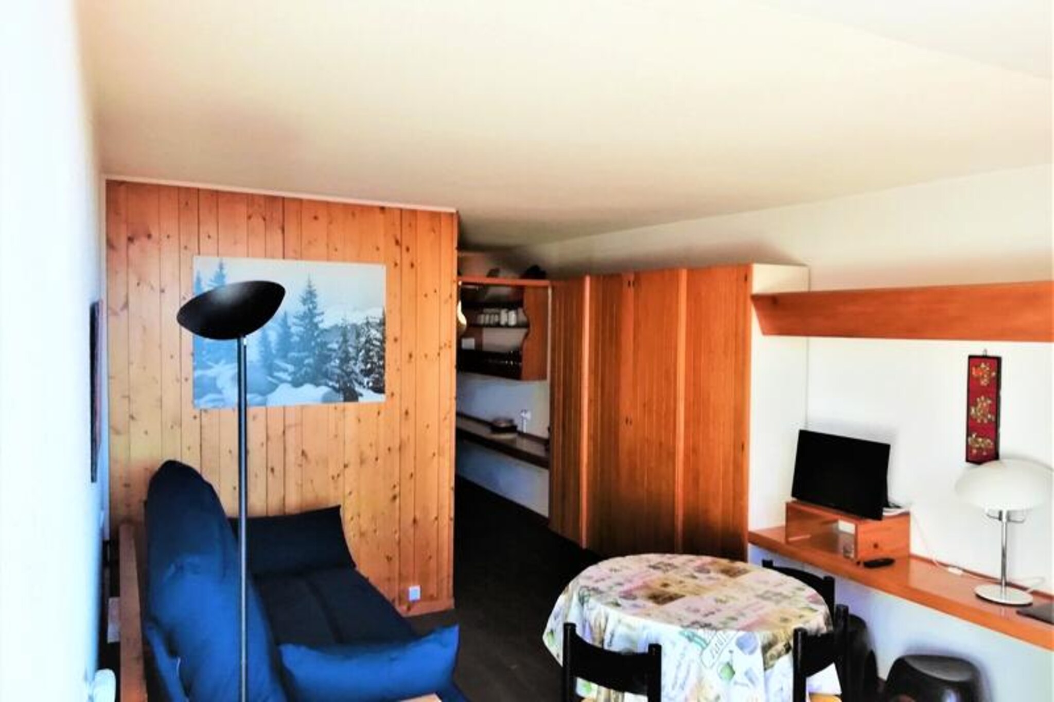 Studio for 4 people in Arc 1600 in a residence close to the slopes and shops