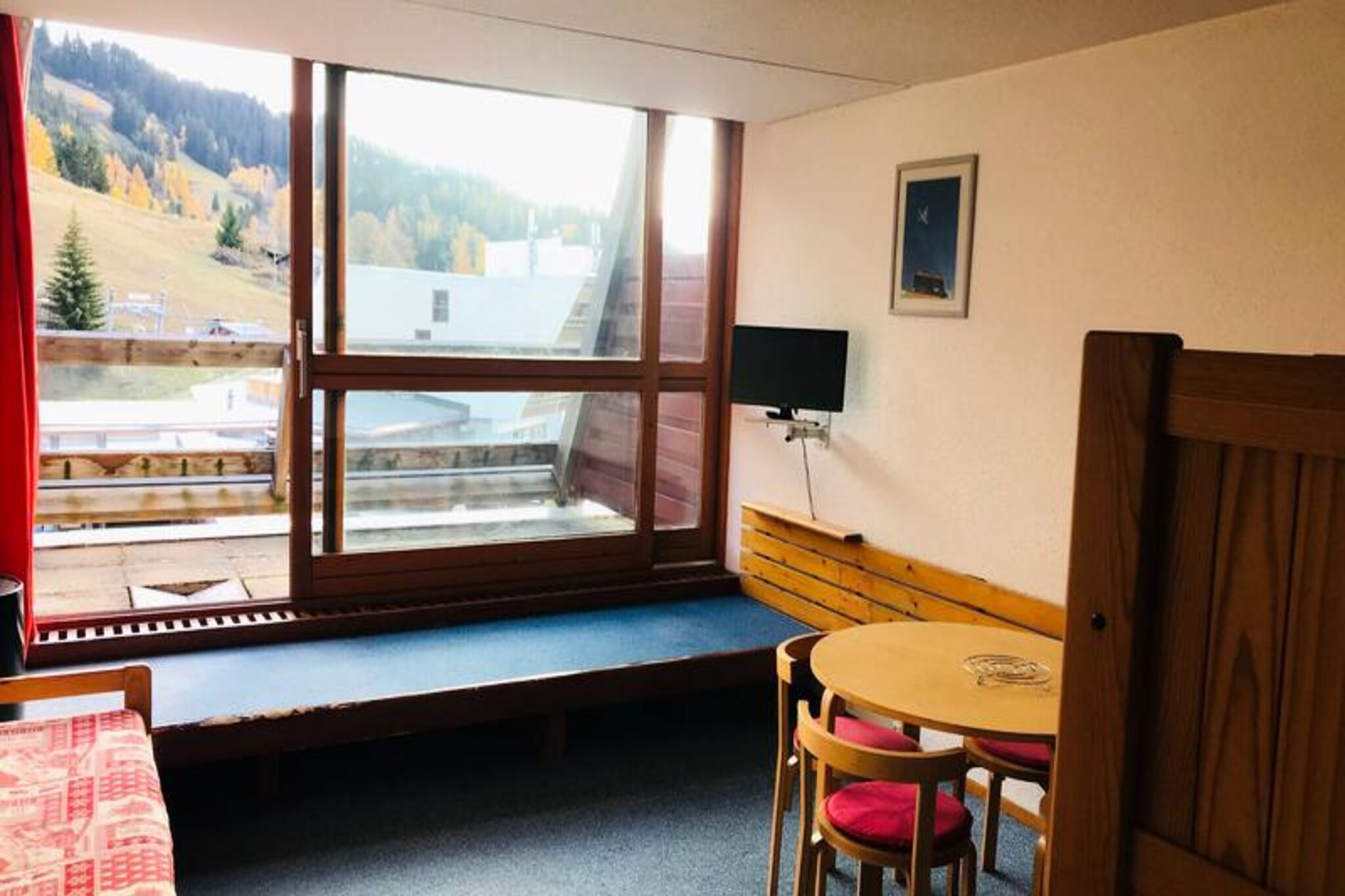 Studio for 4 people in Arc 1600 in the resort center and close to the slopes
