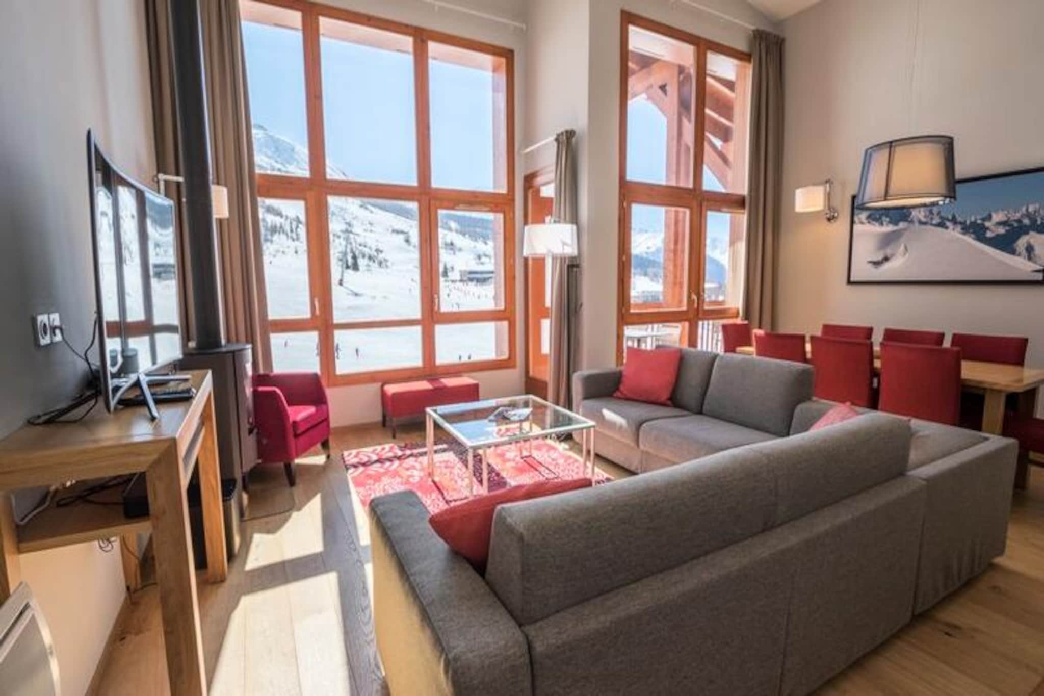 Apartment in Arc with Ski-In/Ski-Out