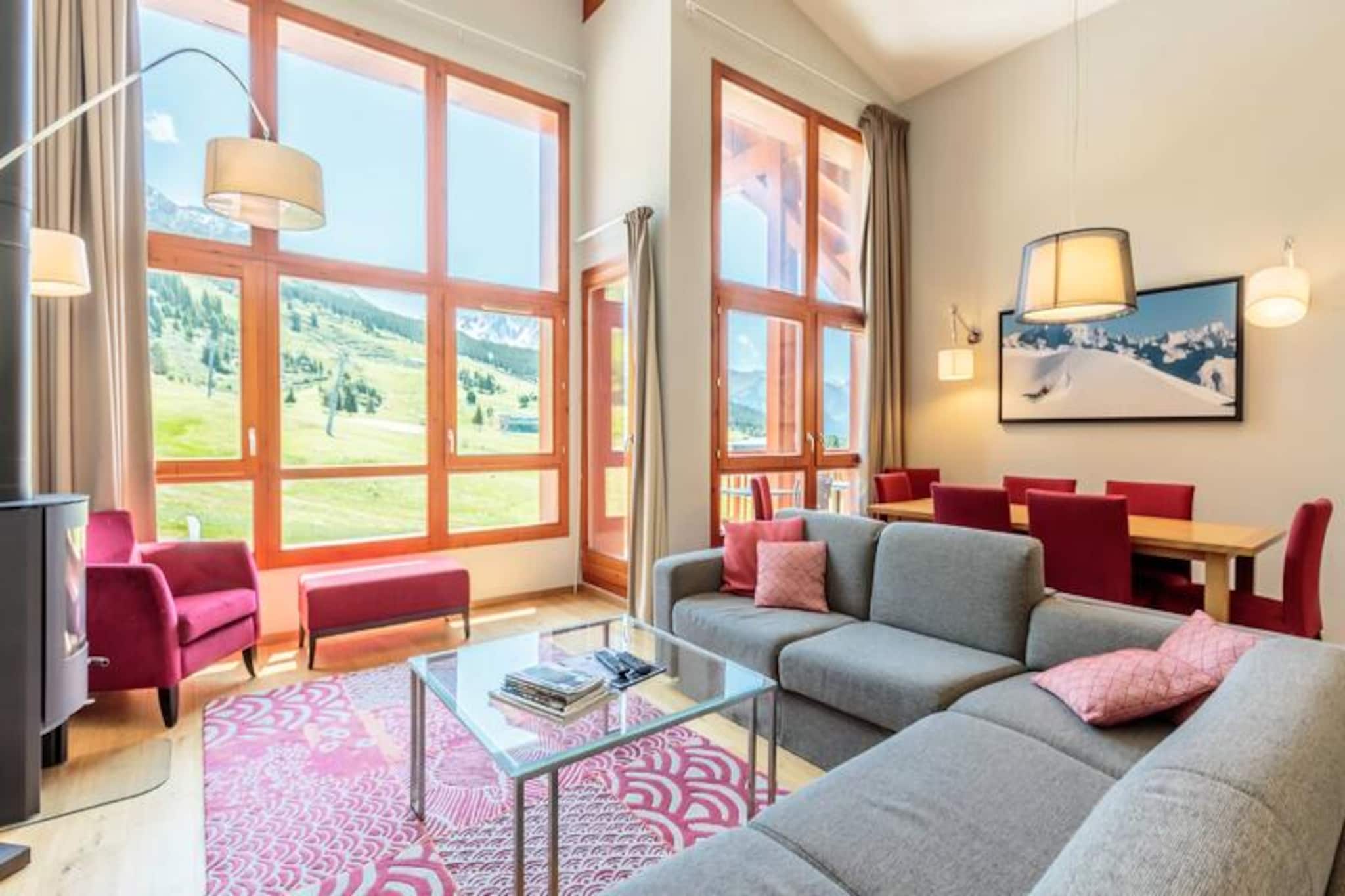 Apartment in Arc with Ski-In/Ski-Out