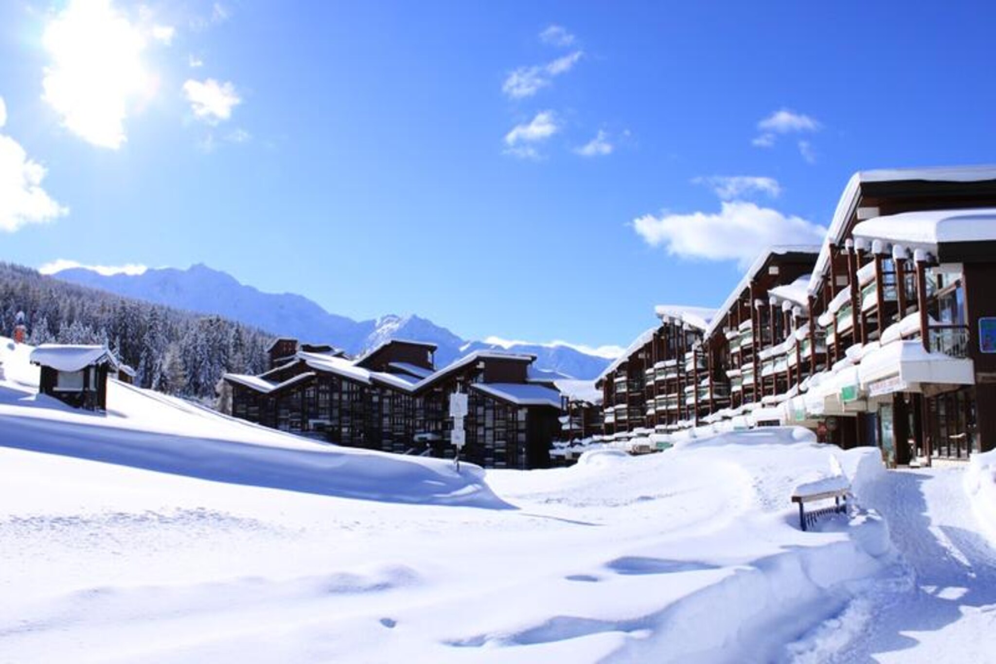 Apartment in Les Arcs with Valley Views