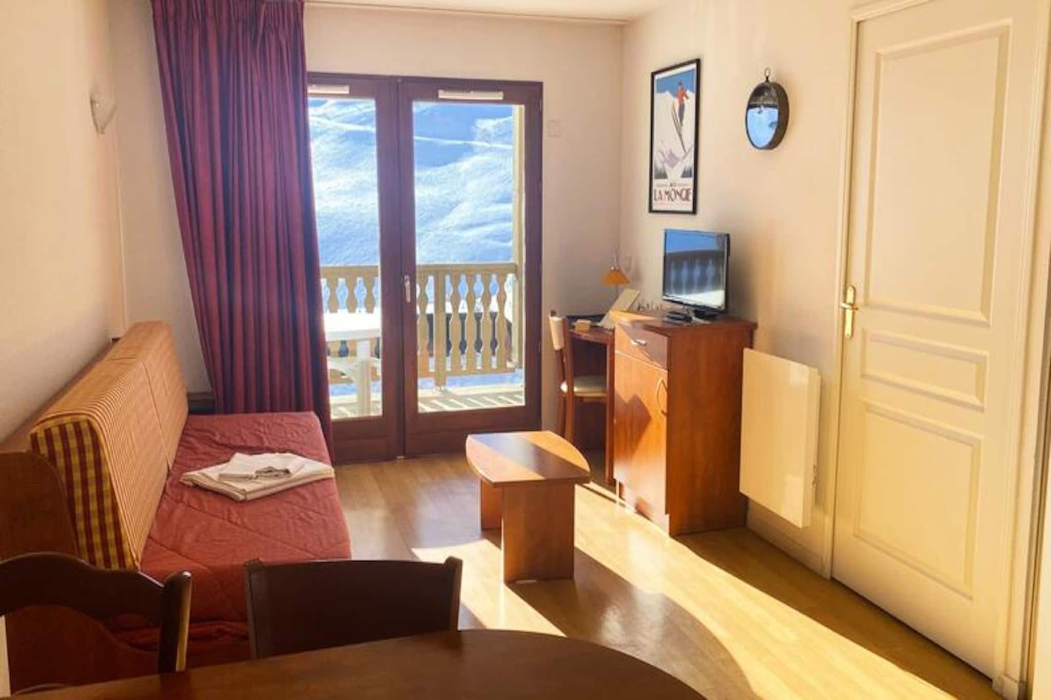 At the foot of the majestic Pic du Midi, where the Pyrenees unfold their breathtaking beauty, this charming residence invites you to experience the ultimate alpine retreat. With its south-facing apartments offering panoramic views of the mountains, every moment here is infused with serenity and awe. Whether you're gazing at the slopes or soaking in the pastoral charm of roaming sheep and llamas during summer, this destination promises unforgettable memories for all seasons. \n\nThe residence boasts thoughtfully designed accommodations blending Pyrenean architecture with modern comfort. Each apartment features a fully equipped kitchenette, a cozy living area with a double sofa bed, and a private south-facing terrace or loggia to enjoy the stunning vistas. Guests can indulge in the heated indoor swimming pool, stay active in the fitness room, and take advantage of convenient amenities such as ski lift pass sales and equipment rental. With fleece blankets, plush pillows, and a welcoming atmosphere, relaxation is guaranteed after a day of adventure.\n\nPerfectly situated just 300 meters from the slopes, the residence offers quick and easy access via a free shuttle service running every 15 minutes. In winter, immerse yourself in the Grand Tourmalet ski area, the largest in the French Pyrenees, while summer opens up a world of hiking, cycling, and scenic chairlift rides. Nearby attractions include the renowned Col du Tourmalet, the spa towns of Bagnères-de-Bigorre and Barèges, and the iconic Grands Sites Hautes Pyrénées. \n\nWhether you're seeking thrilling outdoor activities or tranquil mountain escapes, this residence is your gateway to the wonders of the Pyrenees. Let the beauty of nature and the warmth of hospitality create the perfect holiday experience.