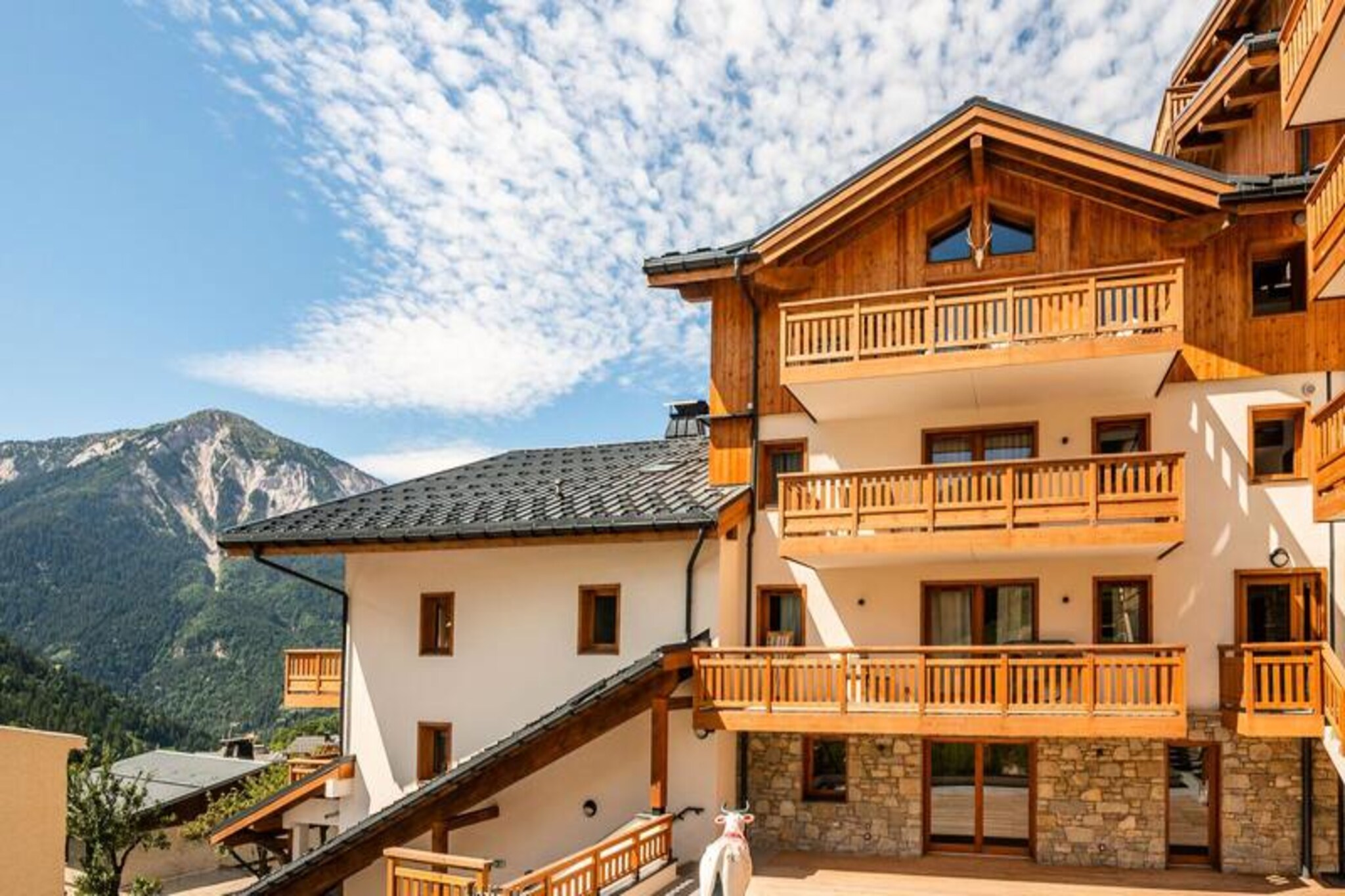 Apartment in Champagny near Ski Slopes