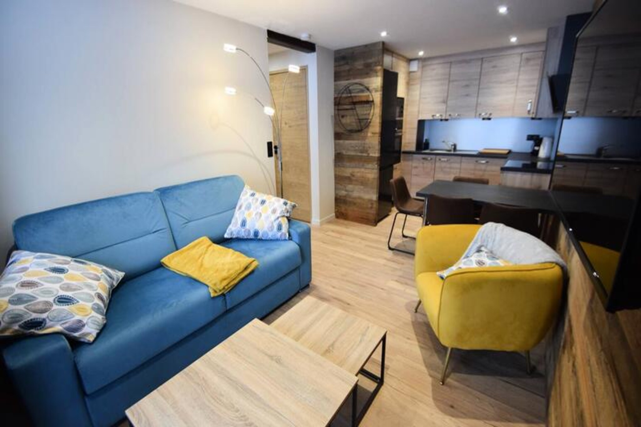 2 rooms for 4 people - LES AROLLES - PLAGNE CENTRE - WIFI