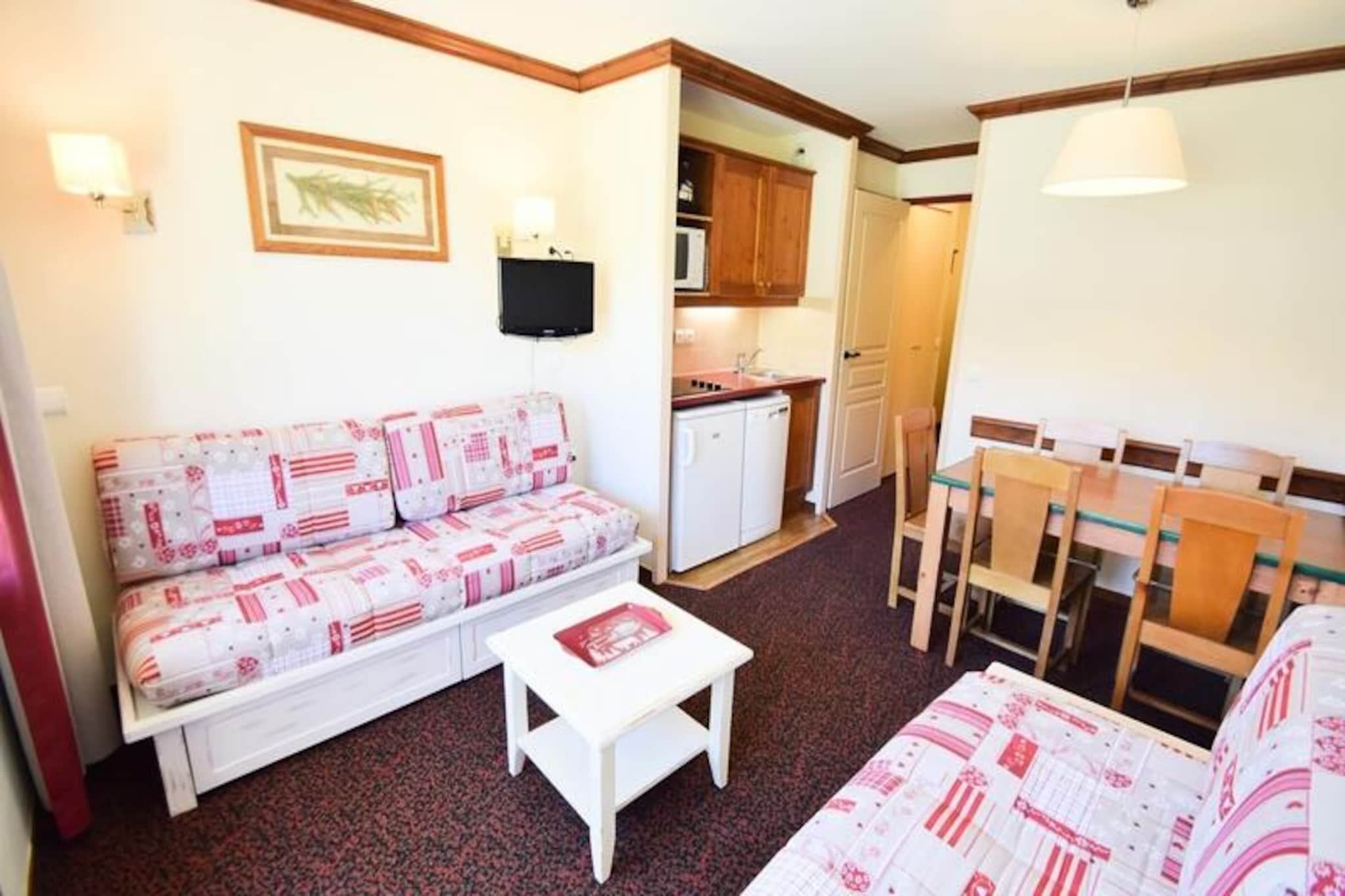 Apartment in Plagne Soleil with Ski View