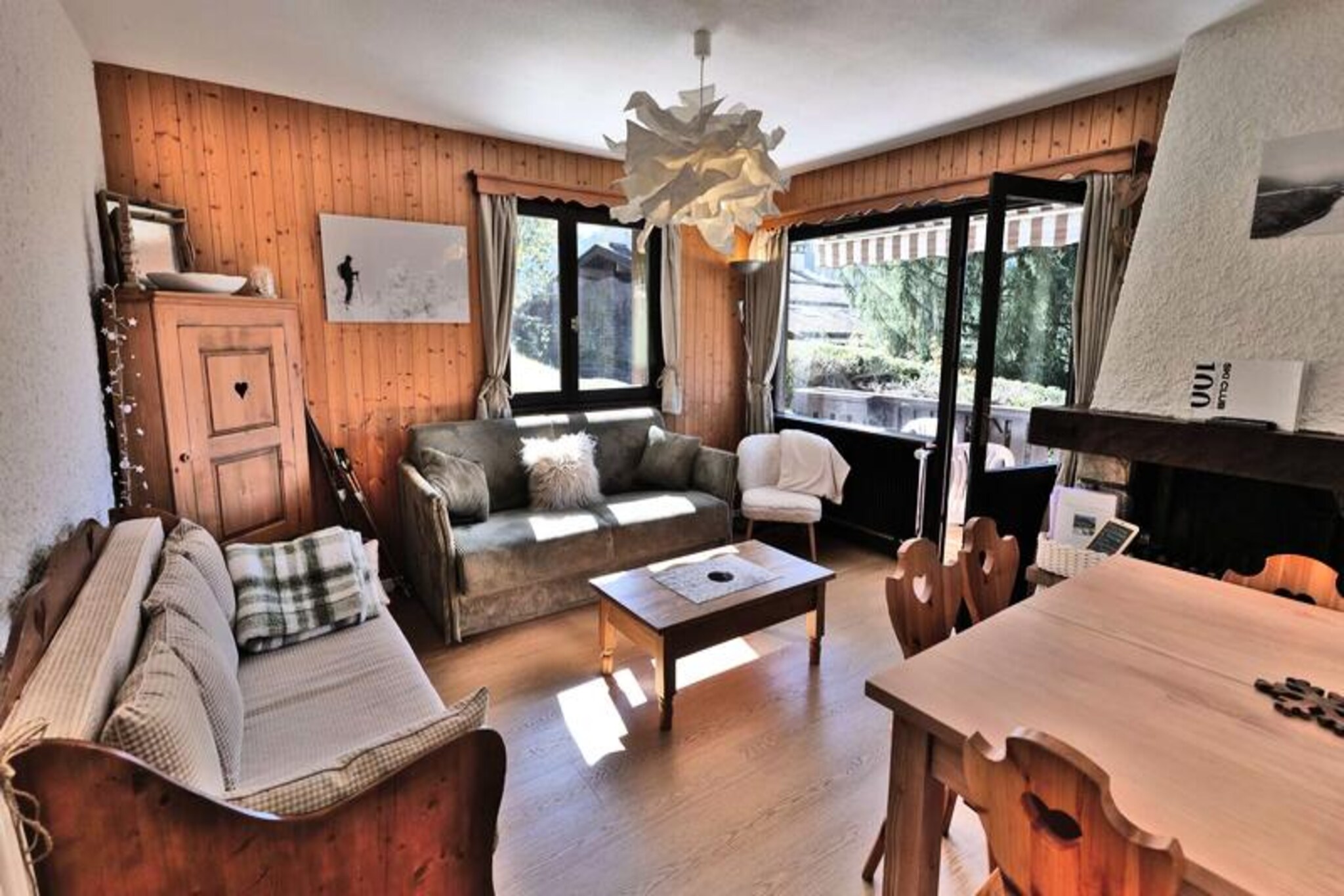 Apartment in Le Grand-Bornand with Views