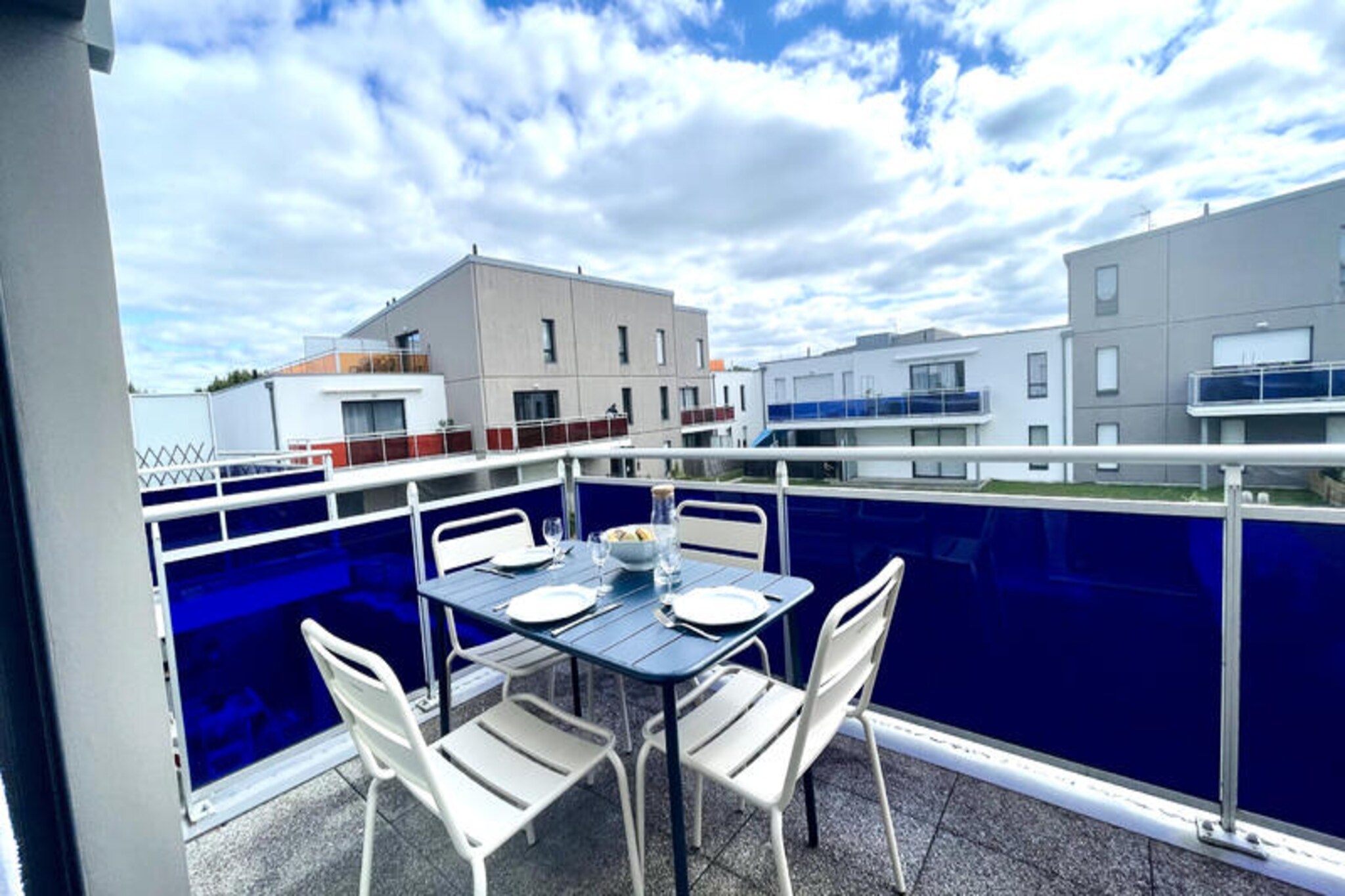 In the charming heart of Croix de Vie, this elegant first-floor apartment offers a serene retreat for those seeking a blend of comfort and coastal charm. Bathed in natural light, the living space invites you to unwind with its open-plan design, featuring a fully equipped kitchen, a cozy living area, and a single bed for added convenience. The bedroom, adorned with a plush queen-size bed (200 x 200), promises restful nights, while the modern bathroom ensures all the comforts of home. Step out onto the spacious balcony to enjoy your morning coffee or an evening aperitif, soaking in the tranquil ambiance of this picturesque seaside town.
Perfectly suited for up to three guests, this 46m² apartment is thoughtfully designed to cater to your every need. For stays of six nights or more, bed linen is provided, ensuring a hassle-free experience. Additional amenities include a secure garage in the basement, ideal for storing your vehicle or beach gear. Optional services such as end-of-stay cleaning and linen rentals are available to enhance your stay, while a WiFi box can be reserved for seamless connectivity throughout your visit.
Situated just moments from the vibrant harbor, sandy beaches, and charming local markets, this property places you at the heart of Croix de Vie’s lively yet relaxed atmosphere. Explore the nearby coastal trails, indulge in fresh seafood at waterfront restaurants, or simply bask in the sun along the pristine shoreline. Whether you’re here for a romantic getaway or a peaceful escape, this apartment offers the perfect base to experience the best of the Vendée region.
With its prime location, modern comforts, and inviting ambiance, this apartment is more than just a place to stay—it’s a gateway to unforgettable memories by the sea. Let the rhythm of the tides and the charm of Croix de Vie set the tone for your perfect holiday.