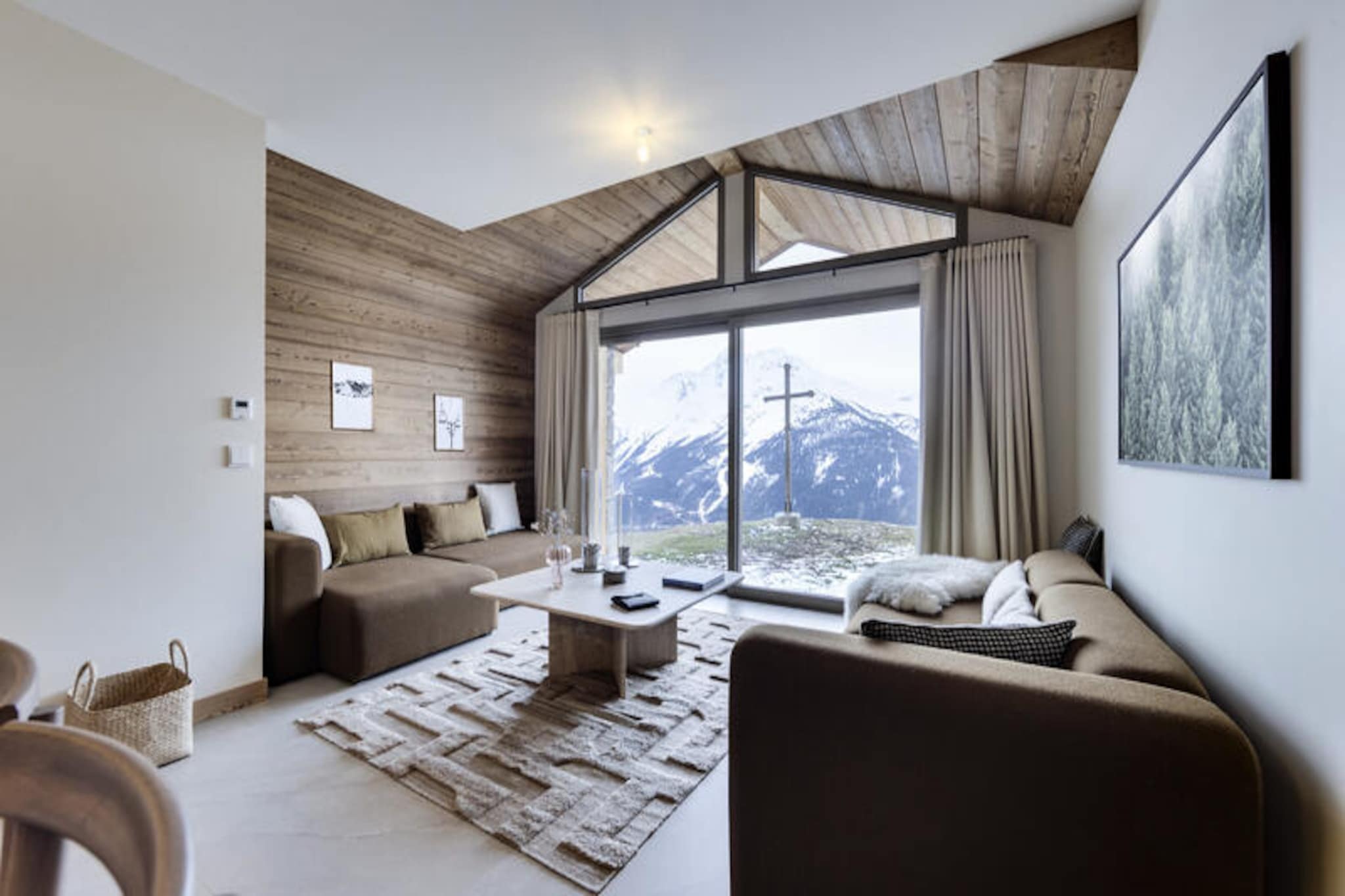Apartment in La Rosière with Sauna