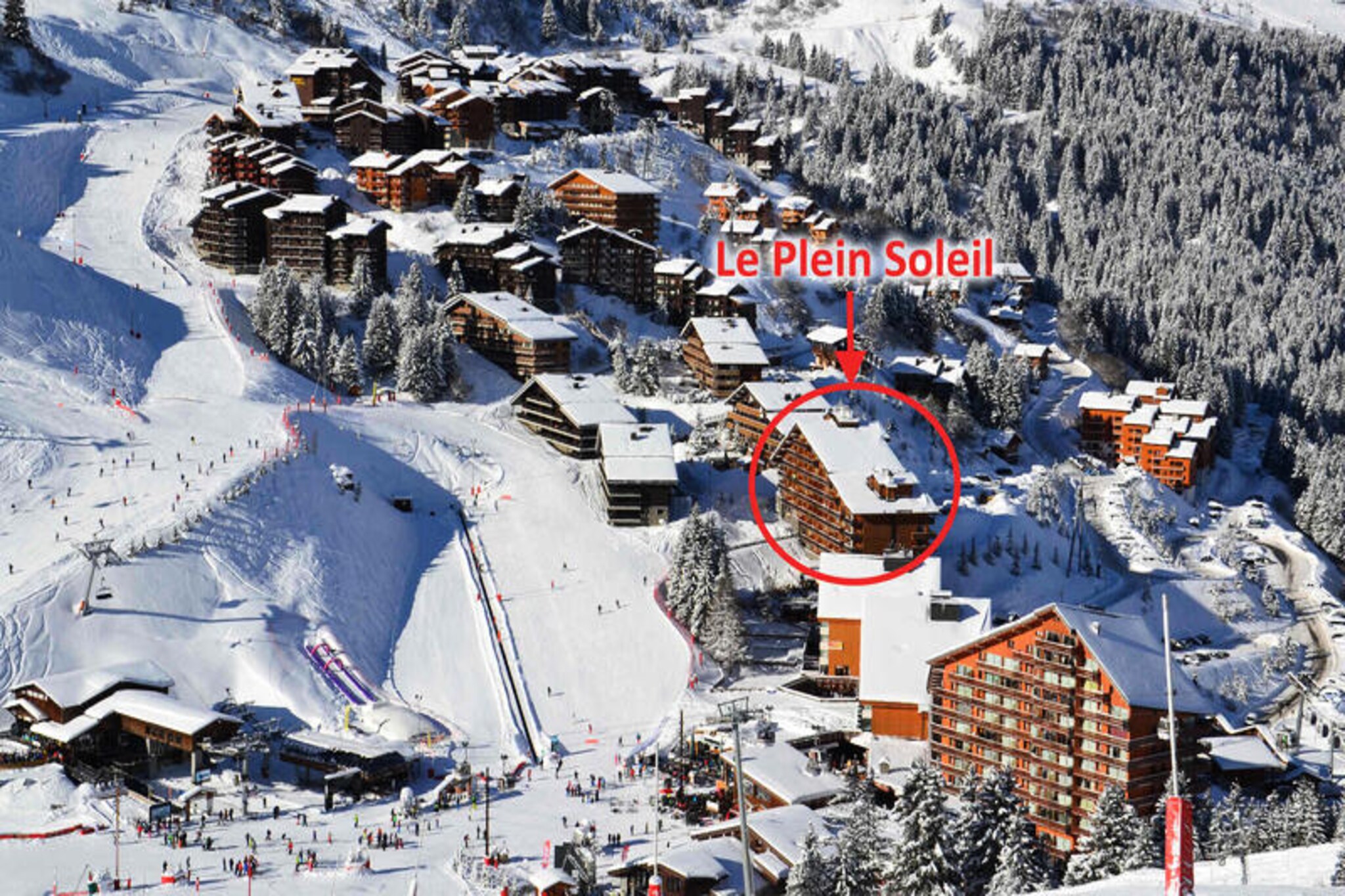 Apartment in Mottaret with Ski-In Access