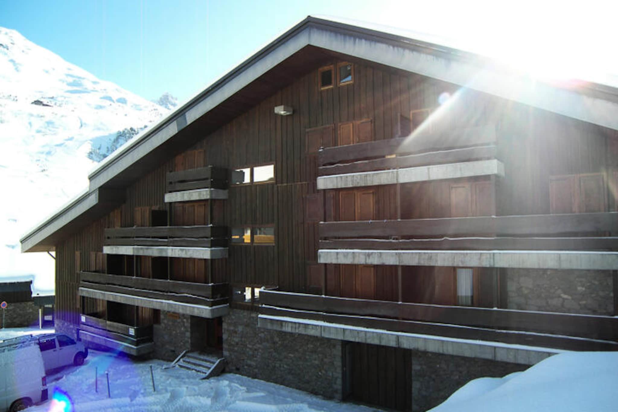 High above the enchanting valley of Méribel-Mottaret, this cozy studio offers a perfect retreat for two, blending alpine charm with modern convenience. Imagine waking up to the crisp mountain air and stepping out onto your south-facing balcony to soak in the serene views of the surrounding peaks. Whether you're here to carve through pristine slopes or simply unwind in the heart of the French Alps, this property ensures a memorable stay. \n\nCompact yet thoughtfully designed, the studio features a comfortable living area with a set of trundle beds, a well-equipped kitchenette with ceramic hobs, a dishwasher, and all the essentials for preparing hearty meals after a day on the slopes. The shower room is modern and functional, and the flat-screen TV and free Wi-Fi (subject to availability) add to the comfort of your stay. Located on the second floor of the Roc de Tougne residence, the studio is easily accessible, although there is no elevator. \n\nThe location is a skier's dream, with direct access to the slopes via the ski lockers. Take the gentle green Perdrix run to reach the main ski lift departure point, where your alpine adventures begin. The ESF meeting point is just steps away, and the Mottaret shopping center, with its array of shops and dining options, is only 100 meters away via the stairs. \n\nWhether you're seeking thrilling days on the slopes or tranquil evenings in the mountains, this studio offers the ideal base for your alpine escape. With its unbeatable location and cozy ambiance, it invites you to experience the magic of Méribel-Mottaret in every season.