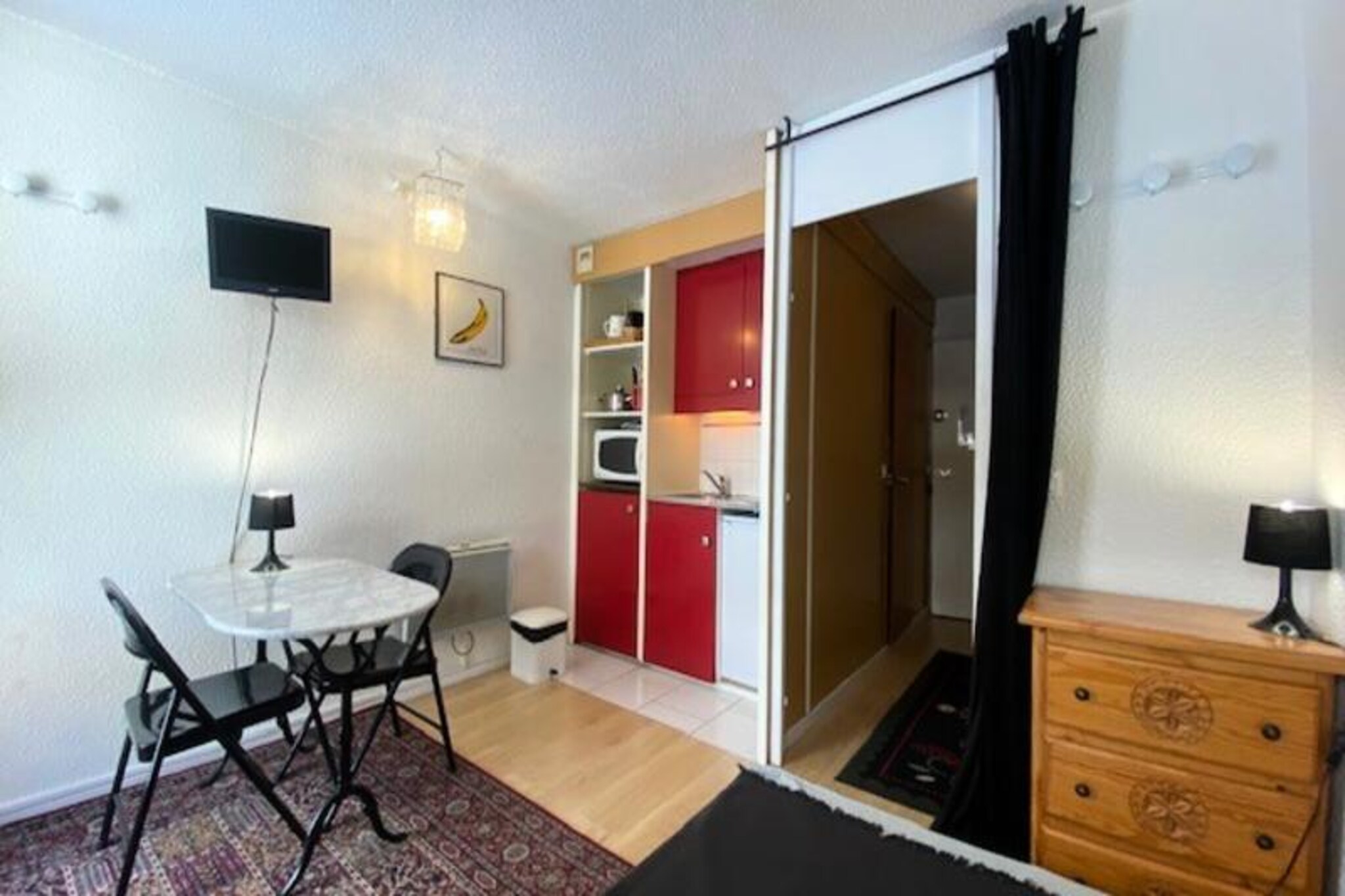 VAL THORENS rental: studio for 2 people in the center (Roche Blanche residence)