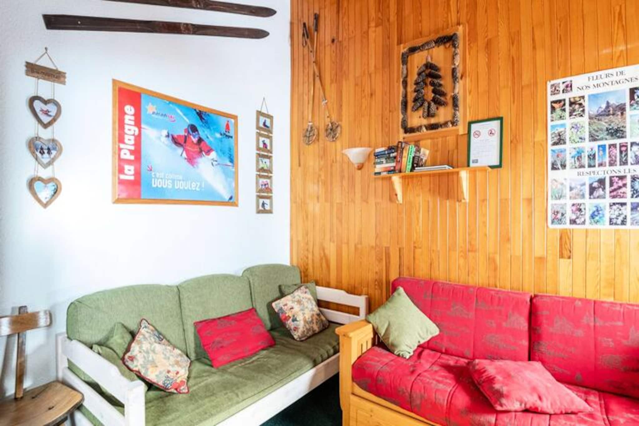 3-room duplex for 7/8 people - LE SQUAW VALLEY - PLAGNE VILLAGES