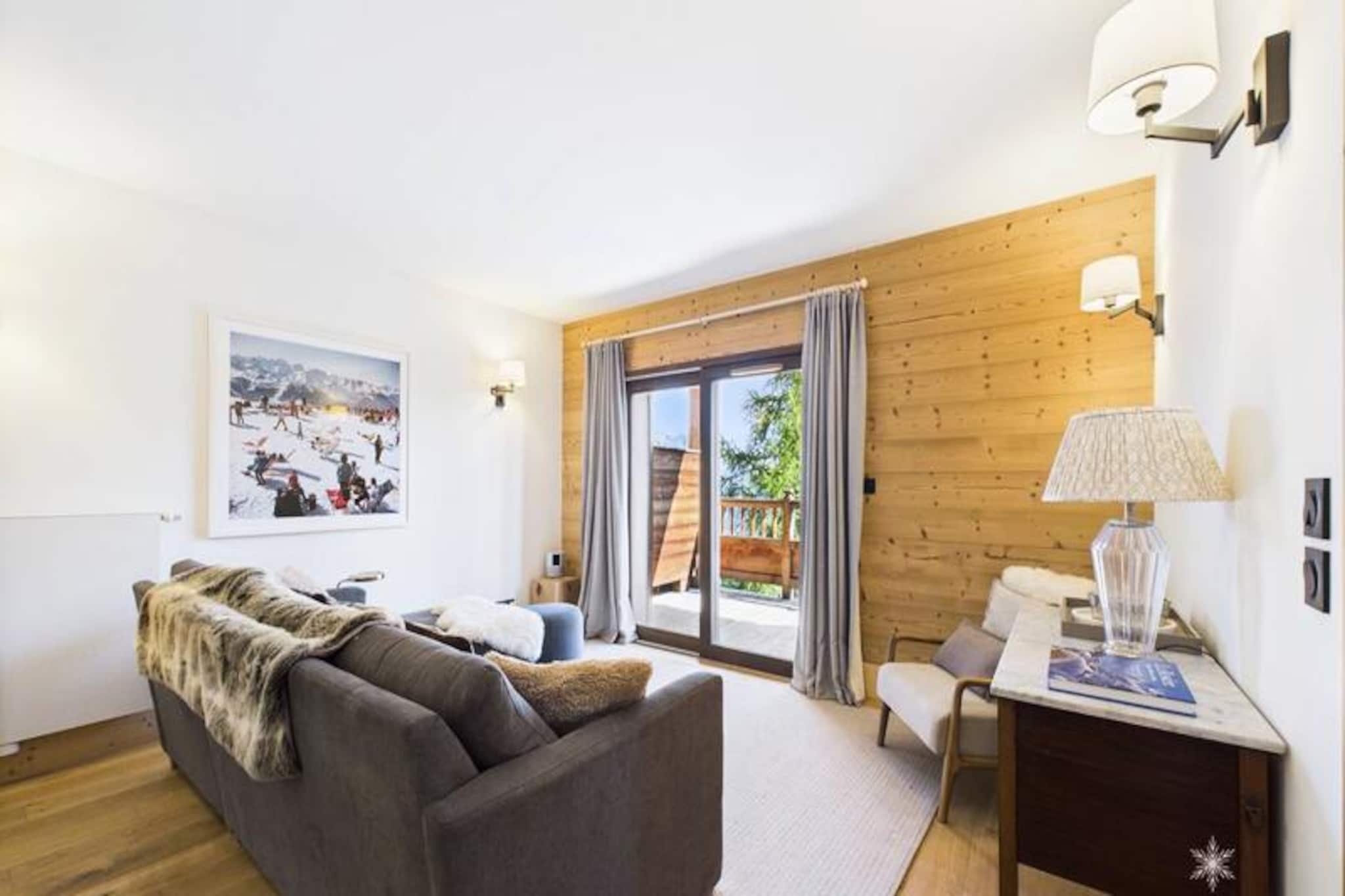 Apartment in La Rosière with Spa Access