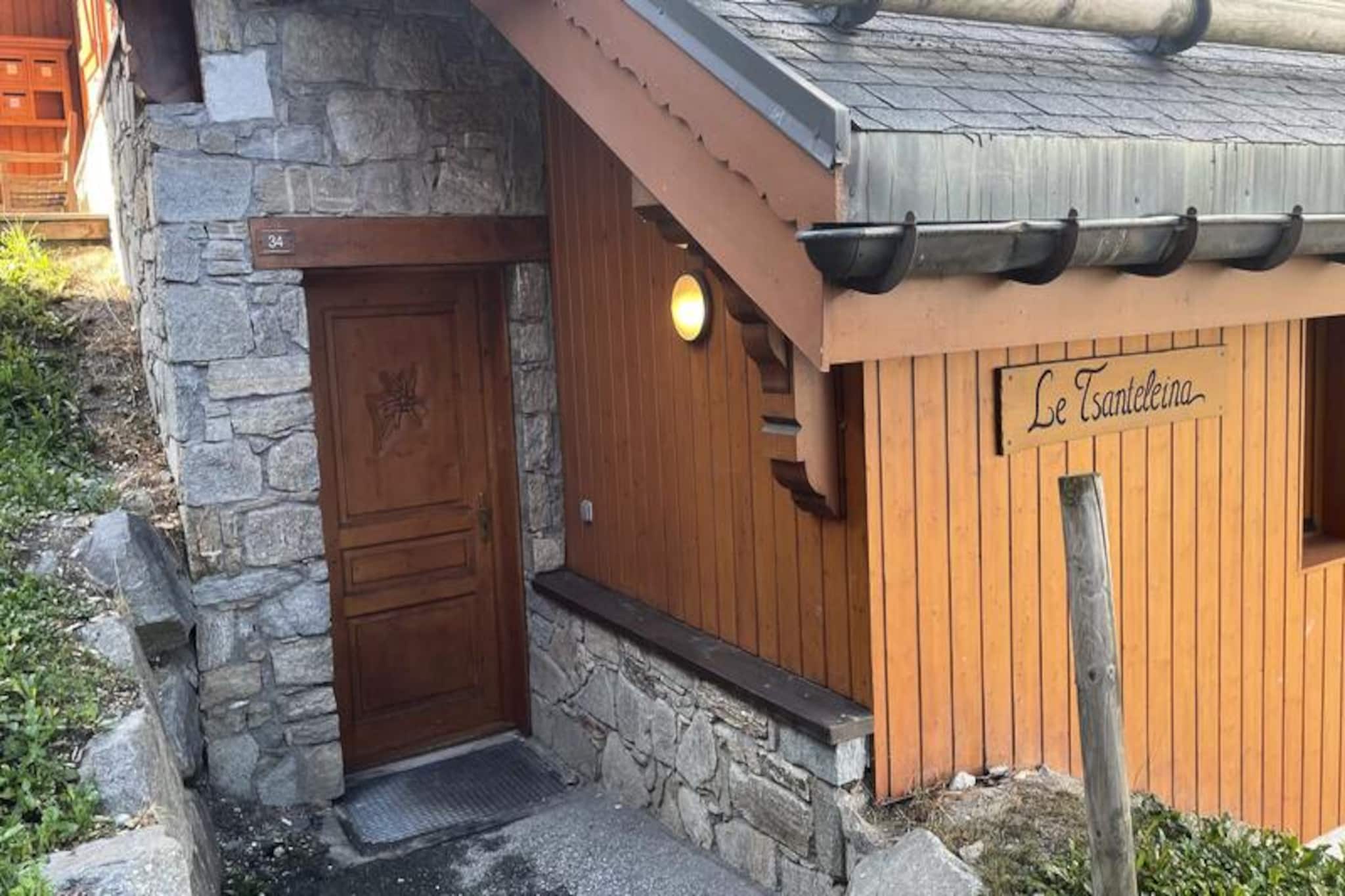 3-room apartment for 6 people near Méribel center