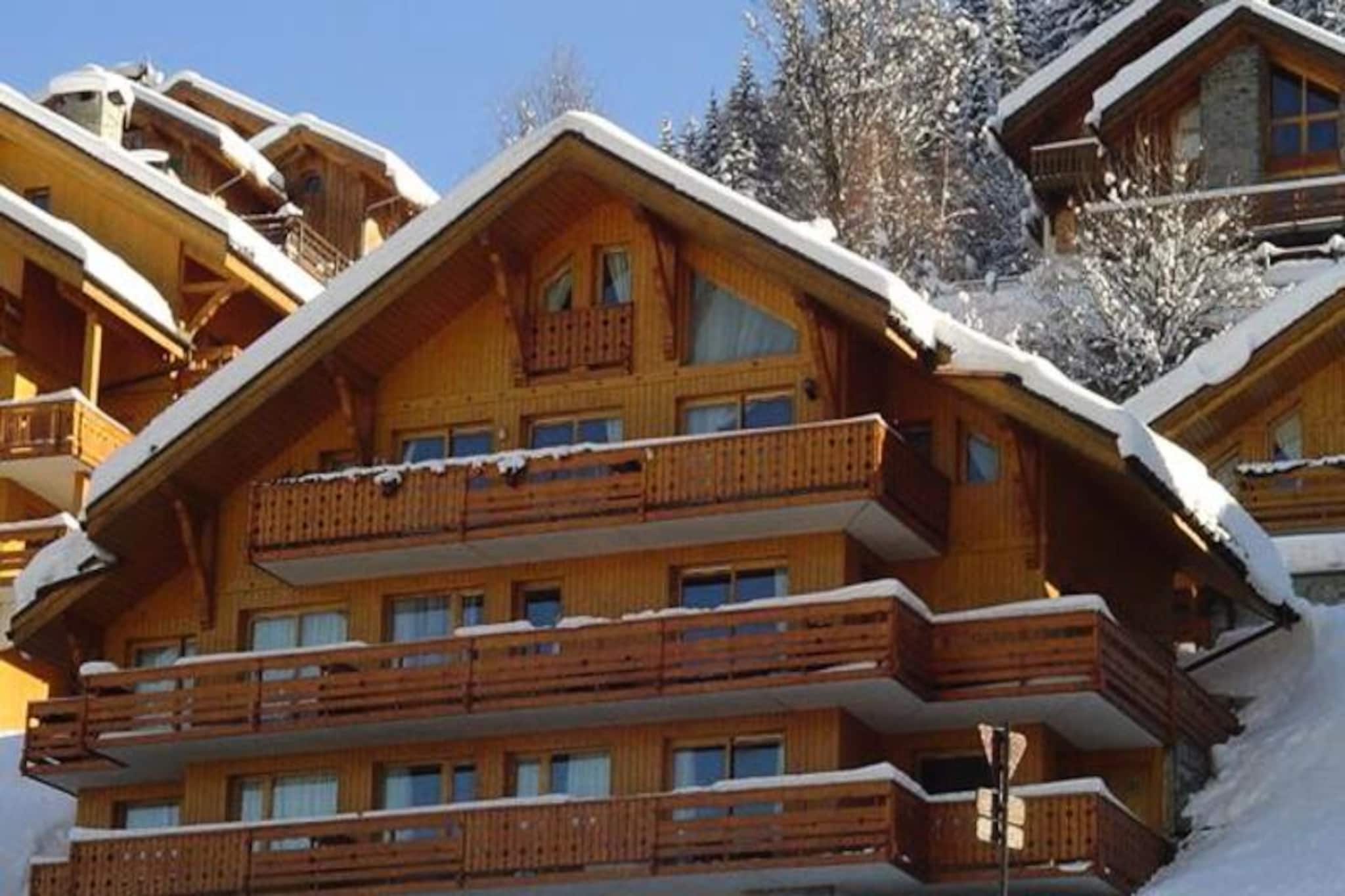 3-room apartment for 5 people near Méribel center