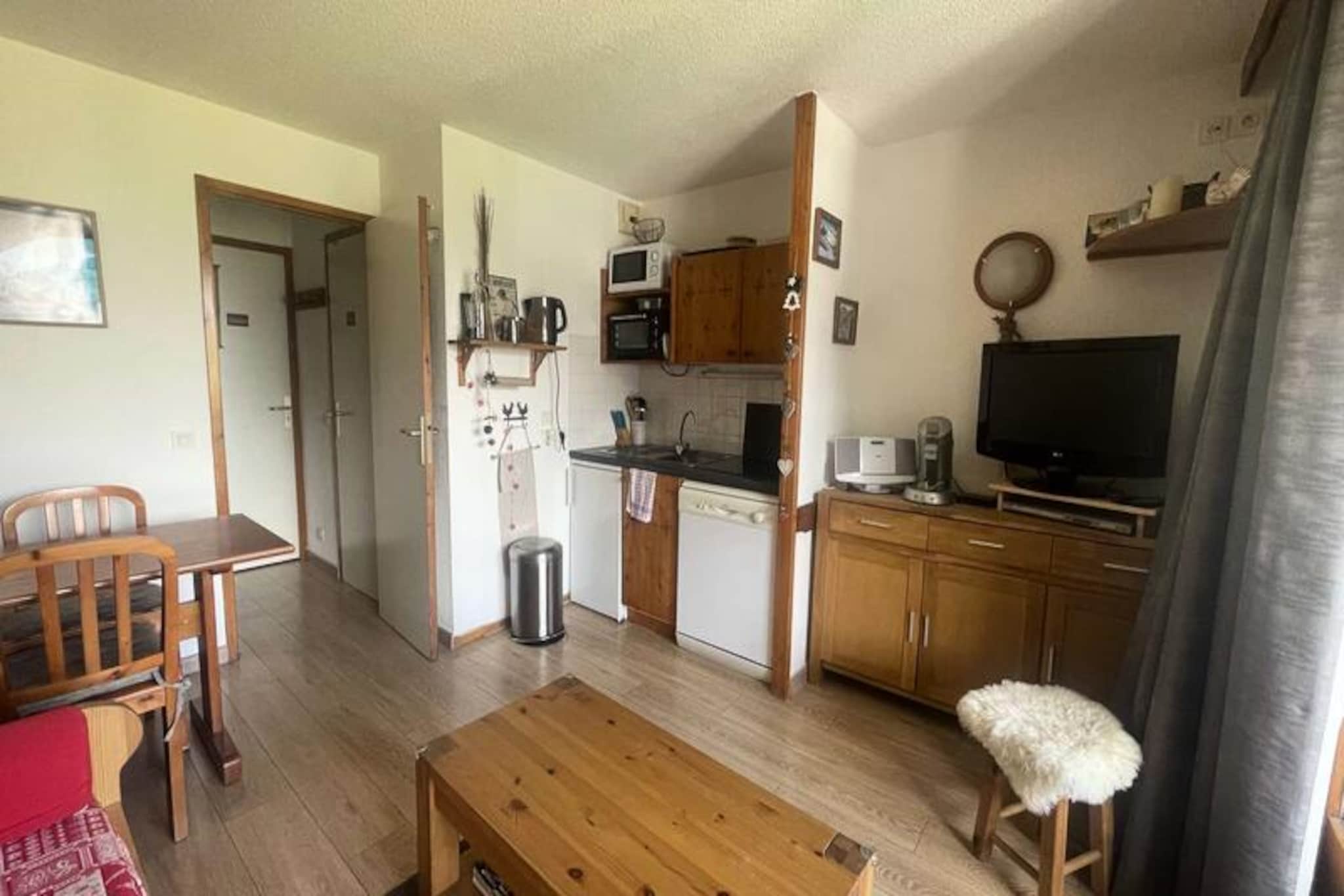 Apartment in Les Deux Alpes with Ski Views