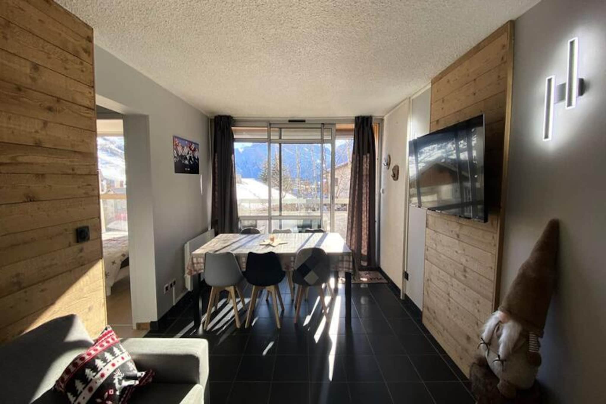 Spacious apartment in the heart of the Deux Alpes resort