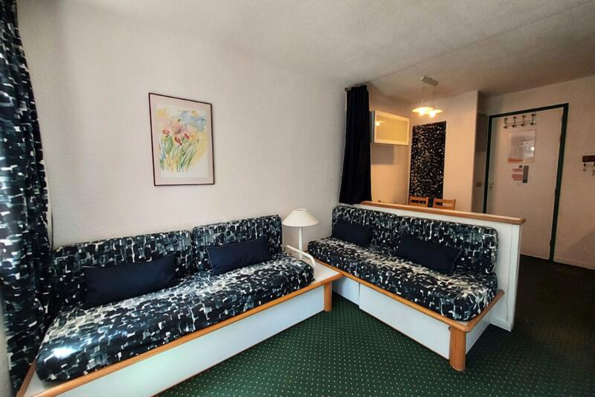 2-room apartment for 4 people, 25m²