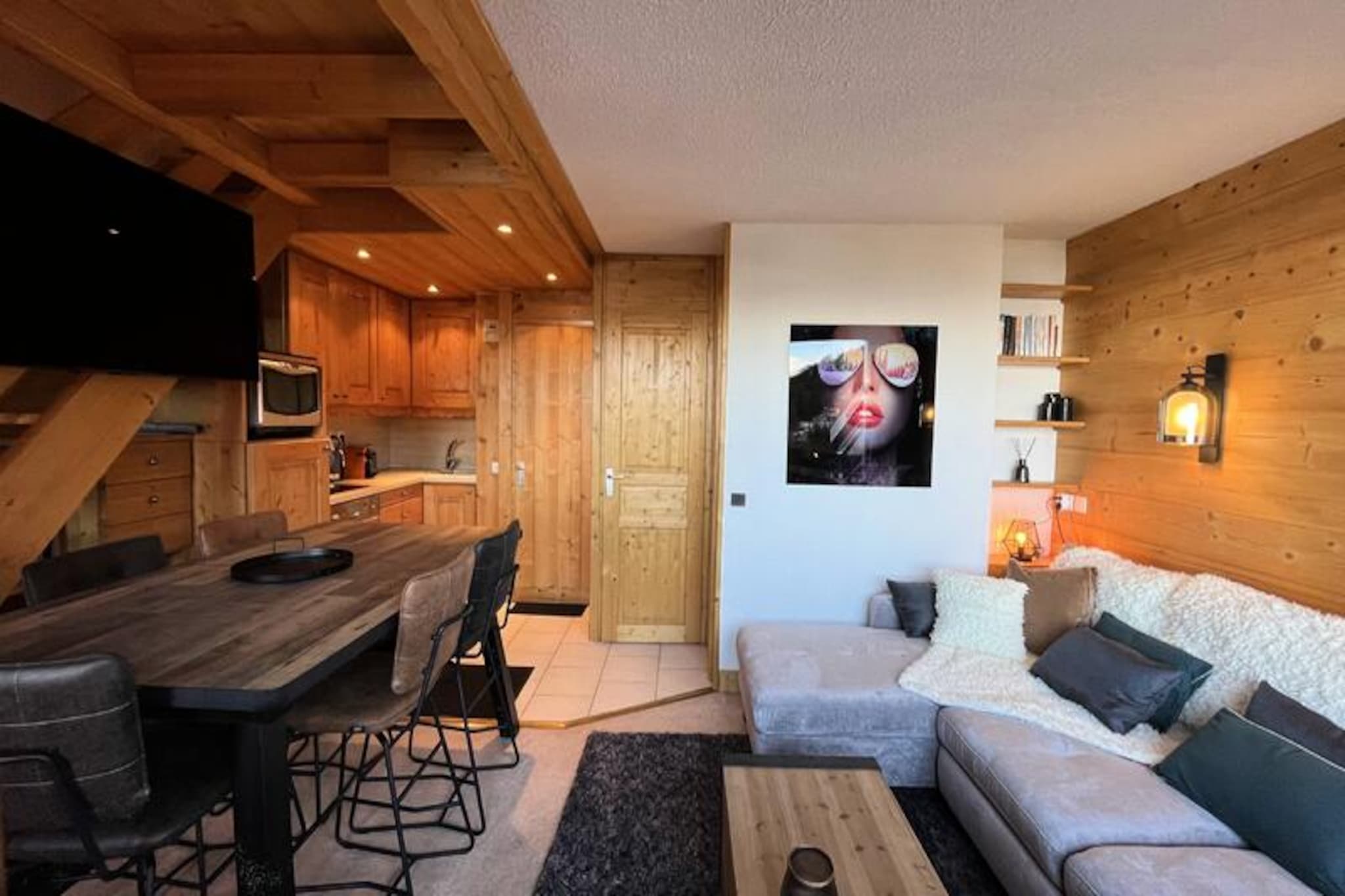 Apartment in Méribel with Ski-In Access