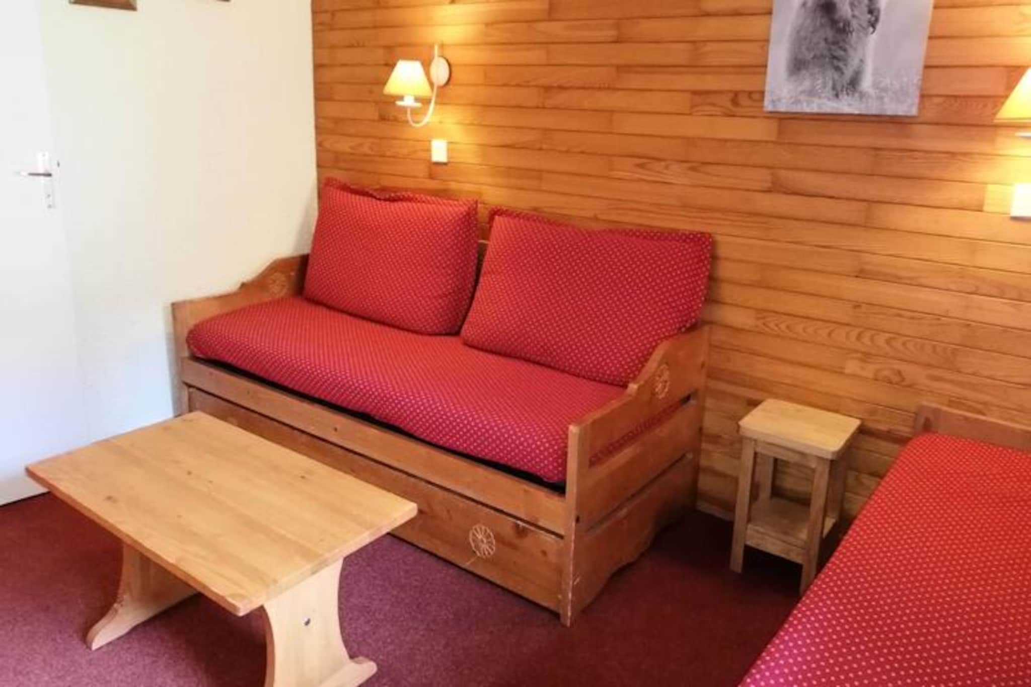 Apartment in Valmorel with Ski-In Access