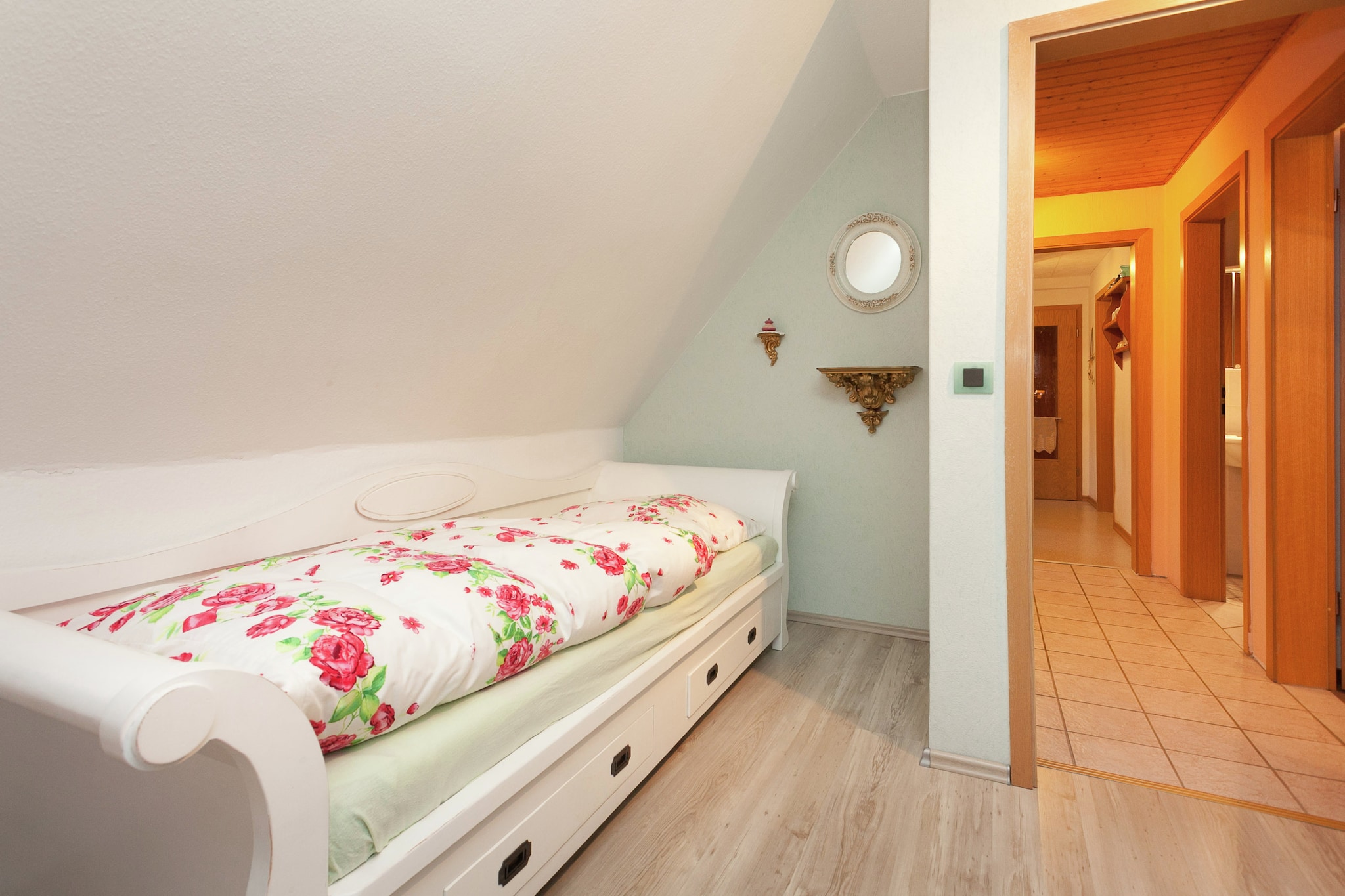 Ferienwohnung mit Kamin Am Waldrand-Bedroom
