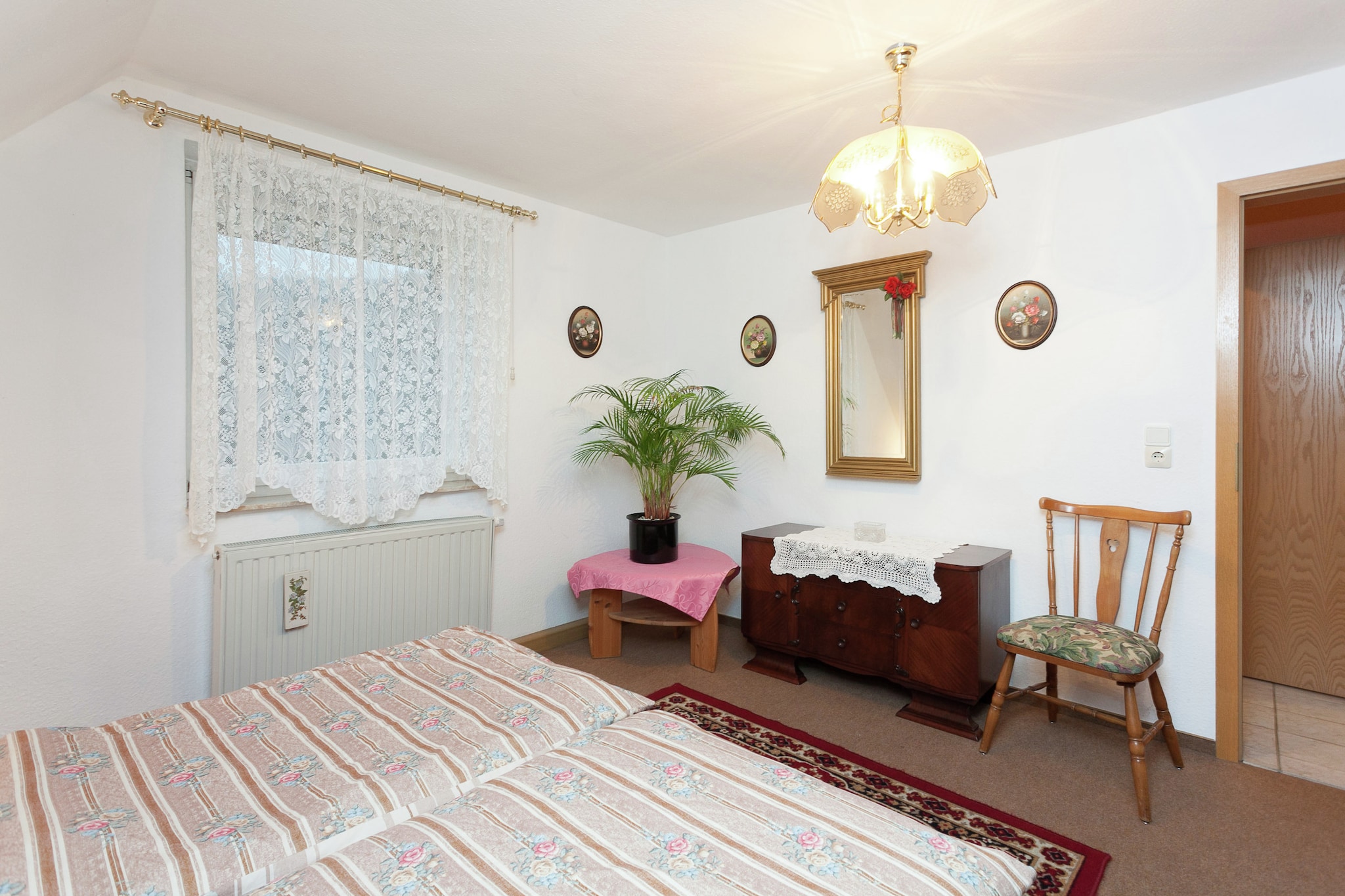 Ferienwohnung mit Kamin Am Waldrand-Bedroom