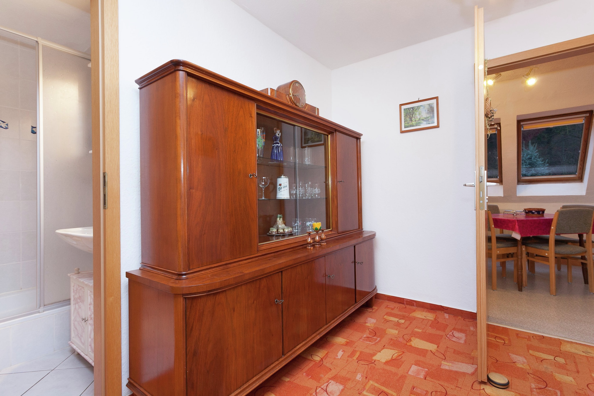 Ferienwohnung mit Kamin Am Waldrand-Bedroom