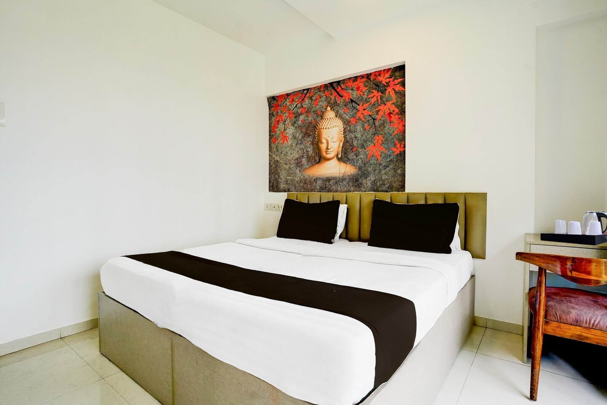 Set within 15 km of Indian Institute of Technology, Bombay and 17 km of Powai Lake, Collection O Viviana Mall Thane West Formerly Athithi Stays offers rooms with air conditioning and a private bathroom in Thane. Among the facilities at this property are room service and a 24-hour front desk, along with free WiFi throughout the property. The hotel features family rooms.

The units at the hotel come with a seating area, a flat-screen TV with satellite channels and a private bathroom with free toiletries and a bath or shower. Guest rooms feature a desk.

Phoenix Market City Mall is 20 km from Collection O Viviana Mall Thane West Formerly Athithi Stays, while Bombay Exhibition Centre is 23 km away. Chhatrapati Shivaji International Mumbai Airport is 19 km from the property.

Unmarried couples are warmly welcome at this property.
Guests with local ID proof are warmly welcome.
Apologies, but we are currently unable to host foreign nationals at this property.
Early Check-In Policy: A full day’s room rate will be charged for check-ins before 6:00 AM. Complimentary early check-in is available between 6:00 AM and 10:00 AM, subject to room availability.
 
Check-in is only available to guests aged 18 and above. Please provide a government-issued ID to confirm your age.