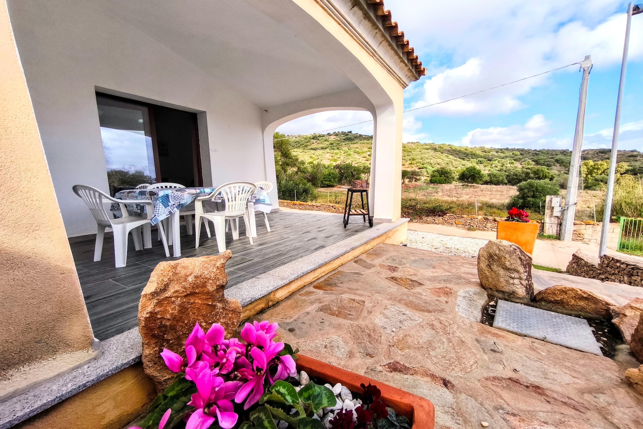 Le Villette di San Gavino PT2-Buitenkant zomer