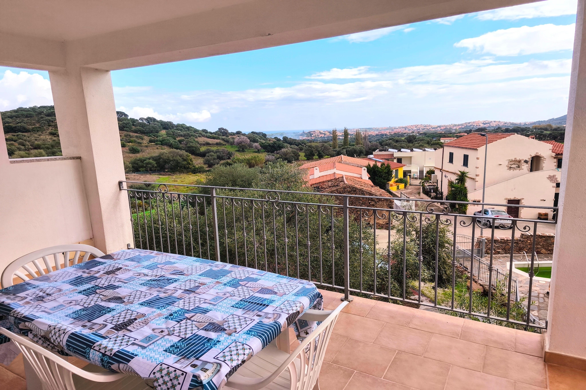 Le Villette di San Gavino PP-Uitzicht zomer