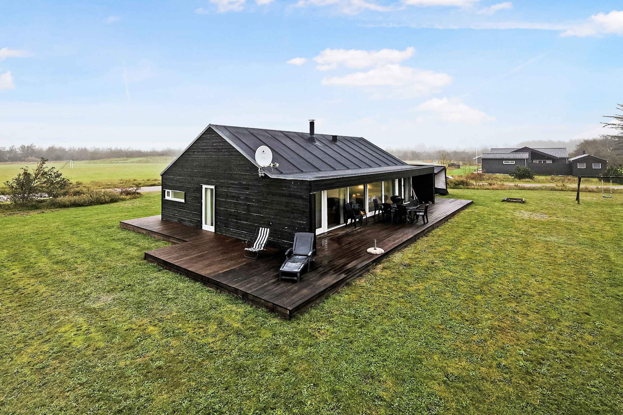 4 Sterne Ferienhaus in Brovst-Im Freien